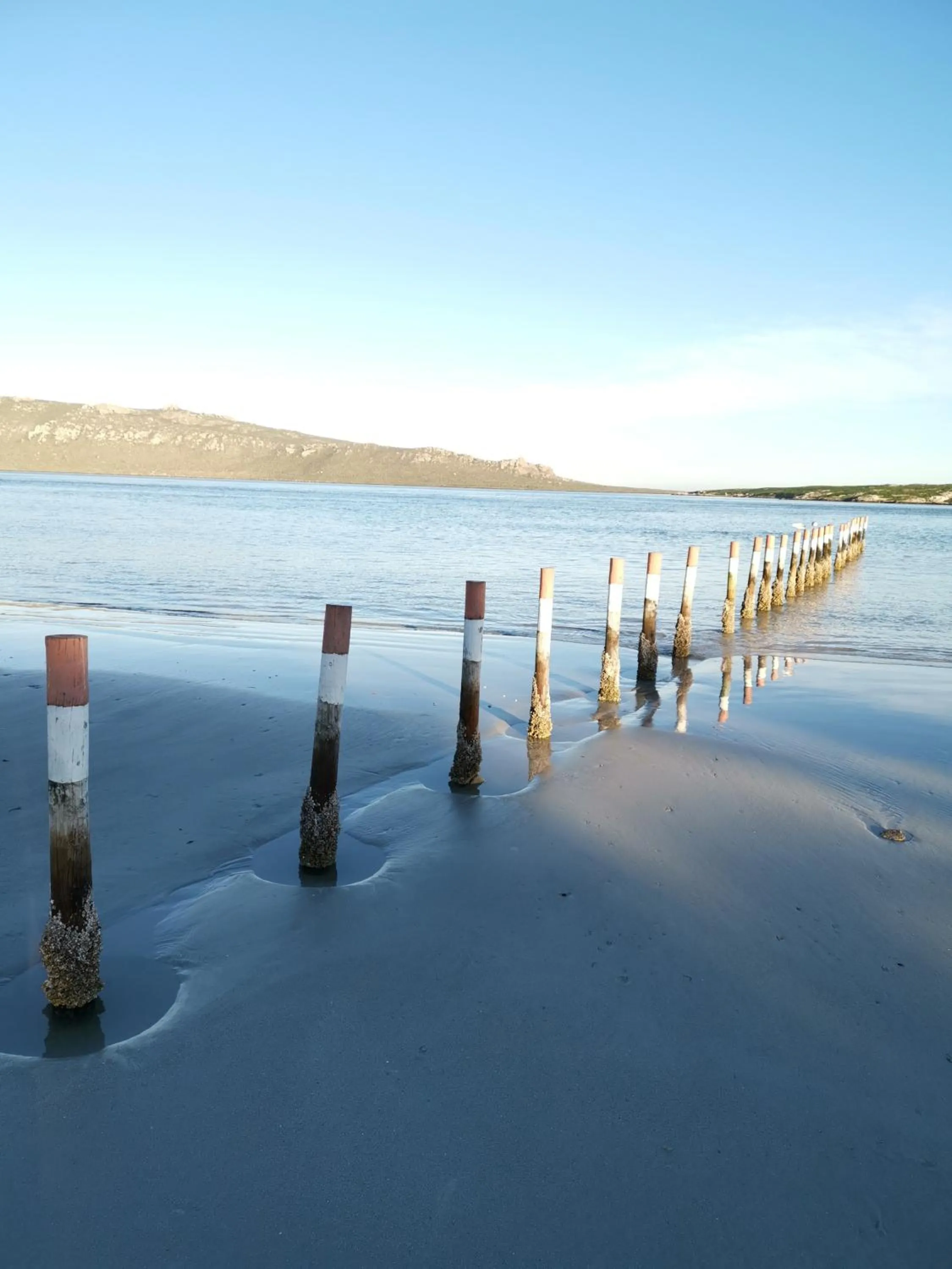 Beach in Three Feathers Cottages