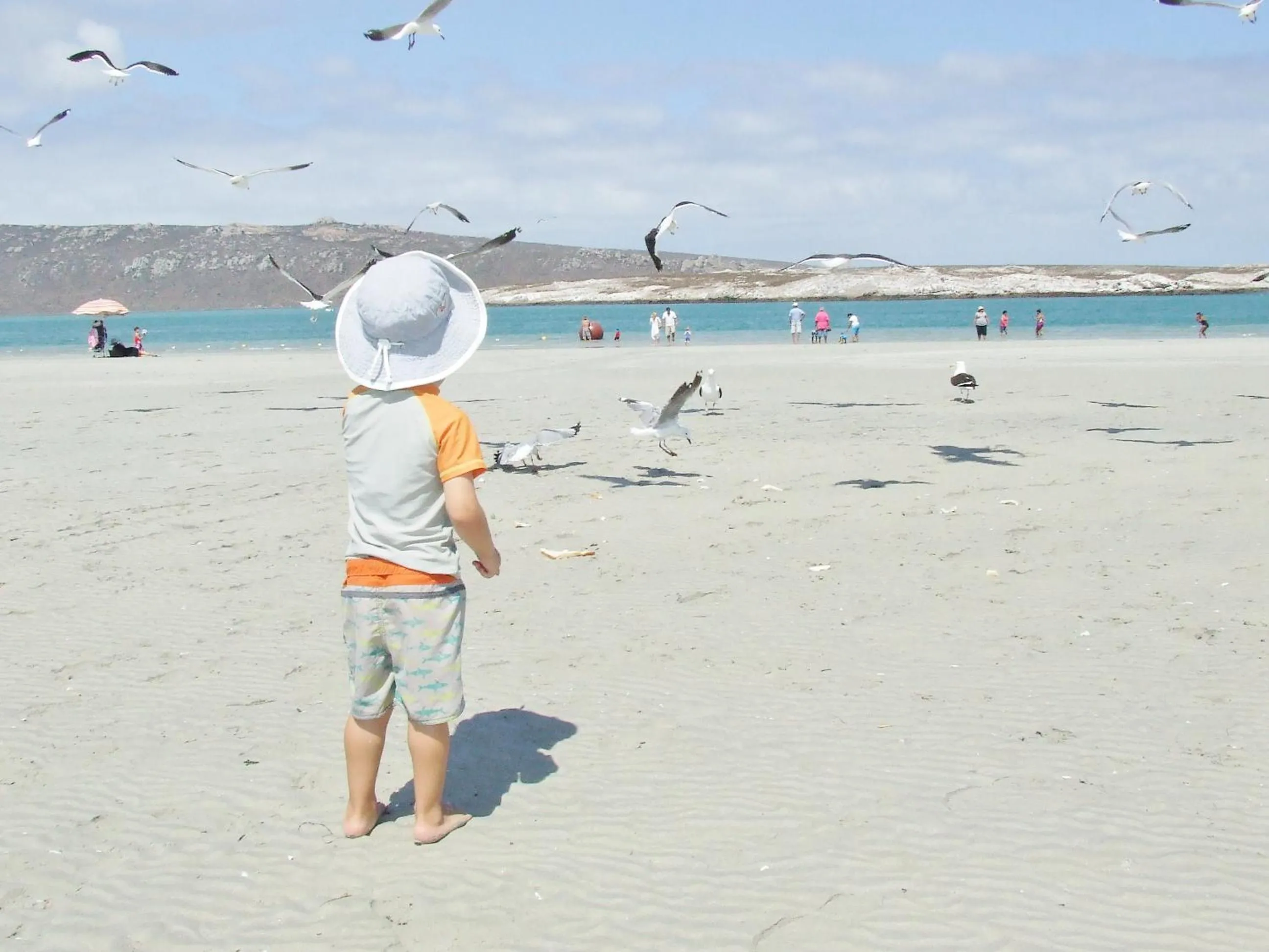 Beach in Three Feathers Cottages