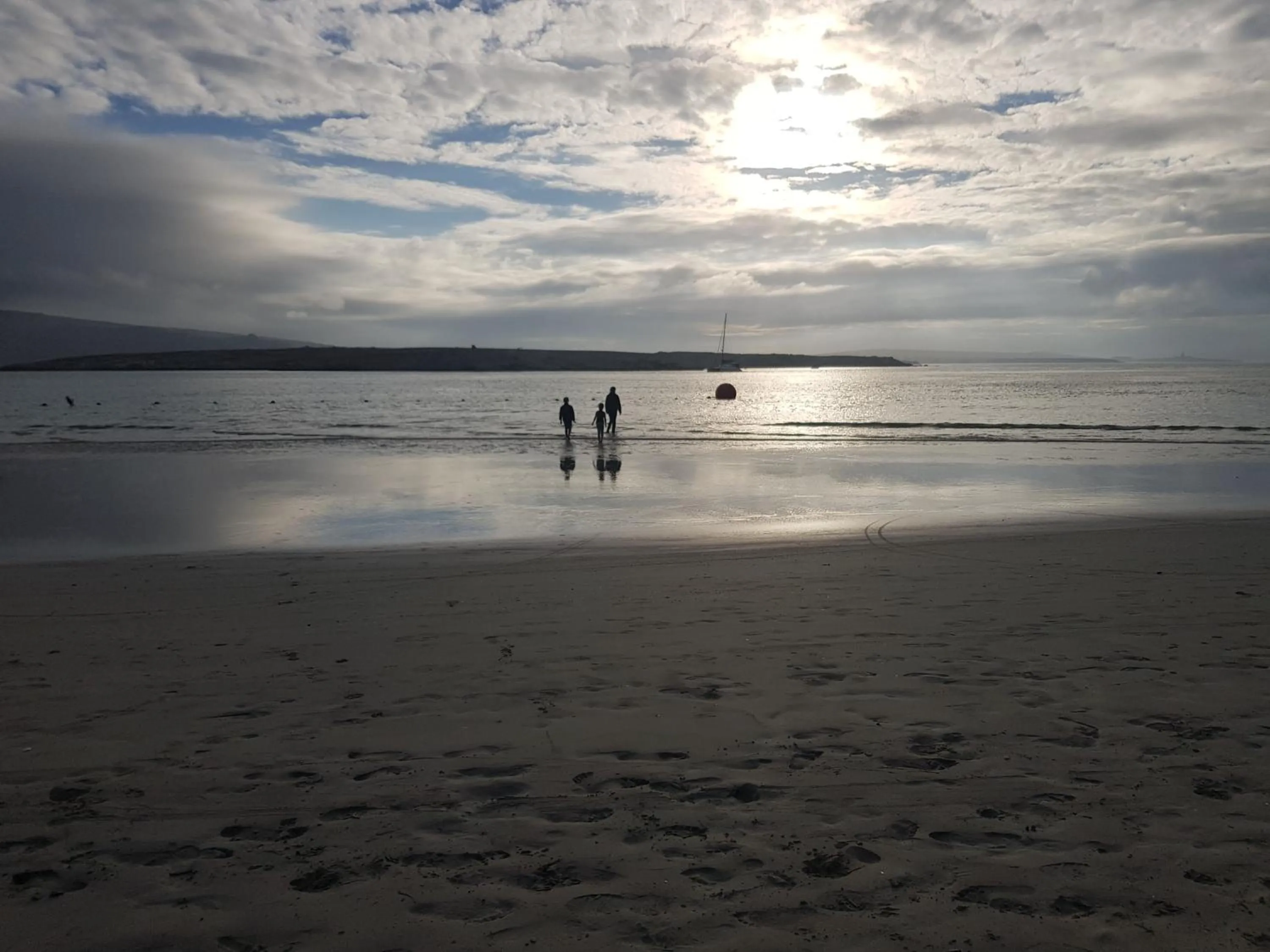 Sunset in Three Feathers Cottages