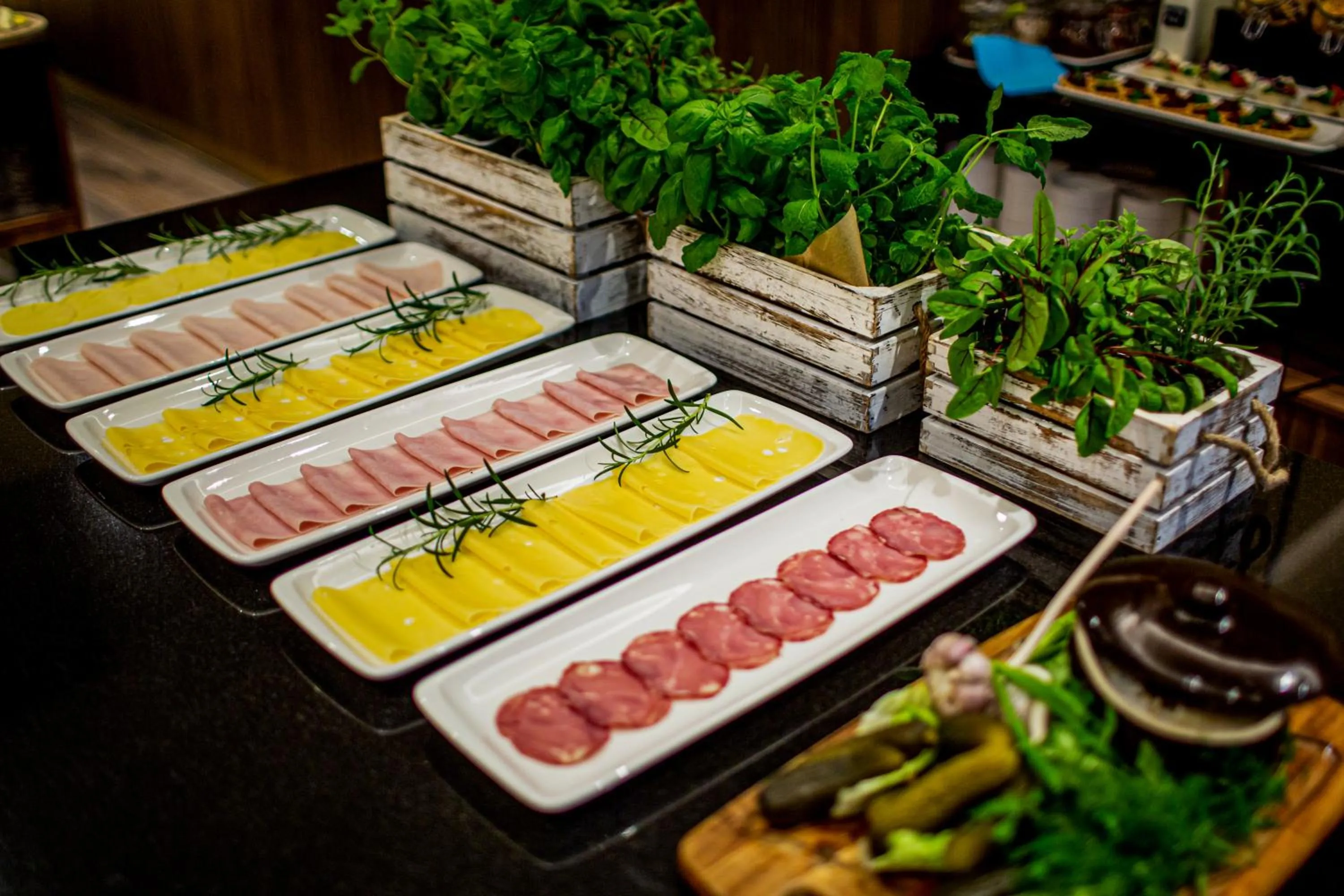 Food in Hotel Grand City Wrocław