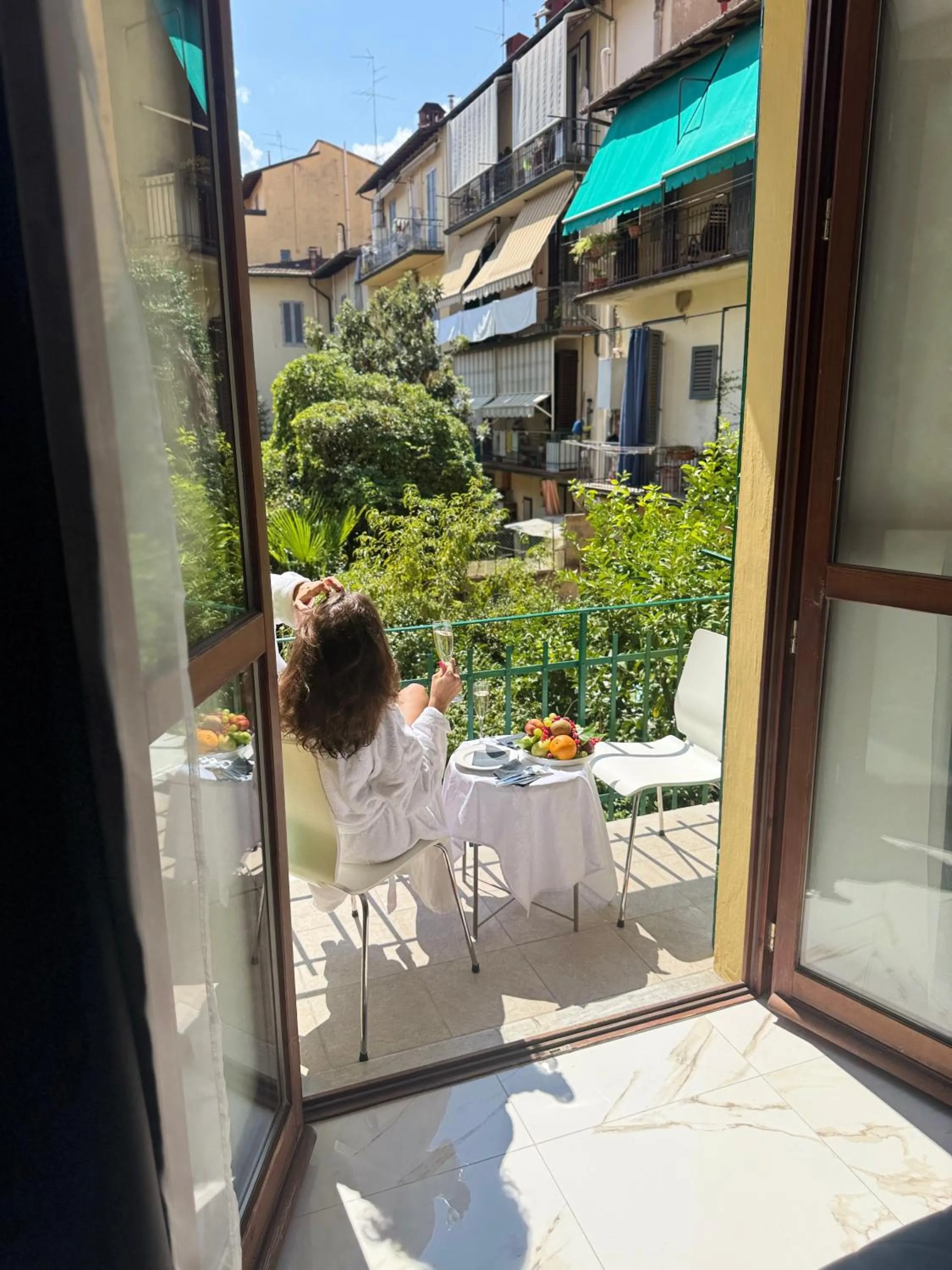 View (from property/room) in Relais Stibbert Florence