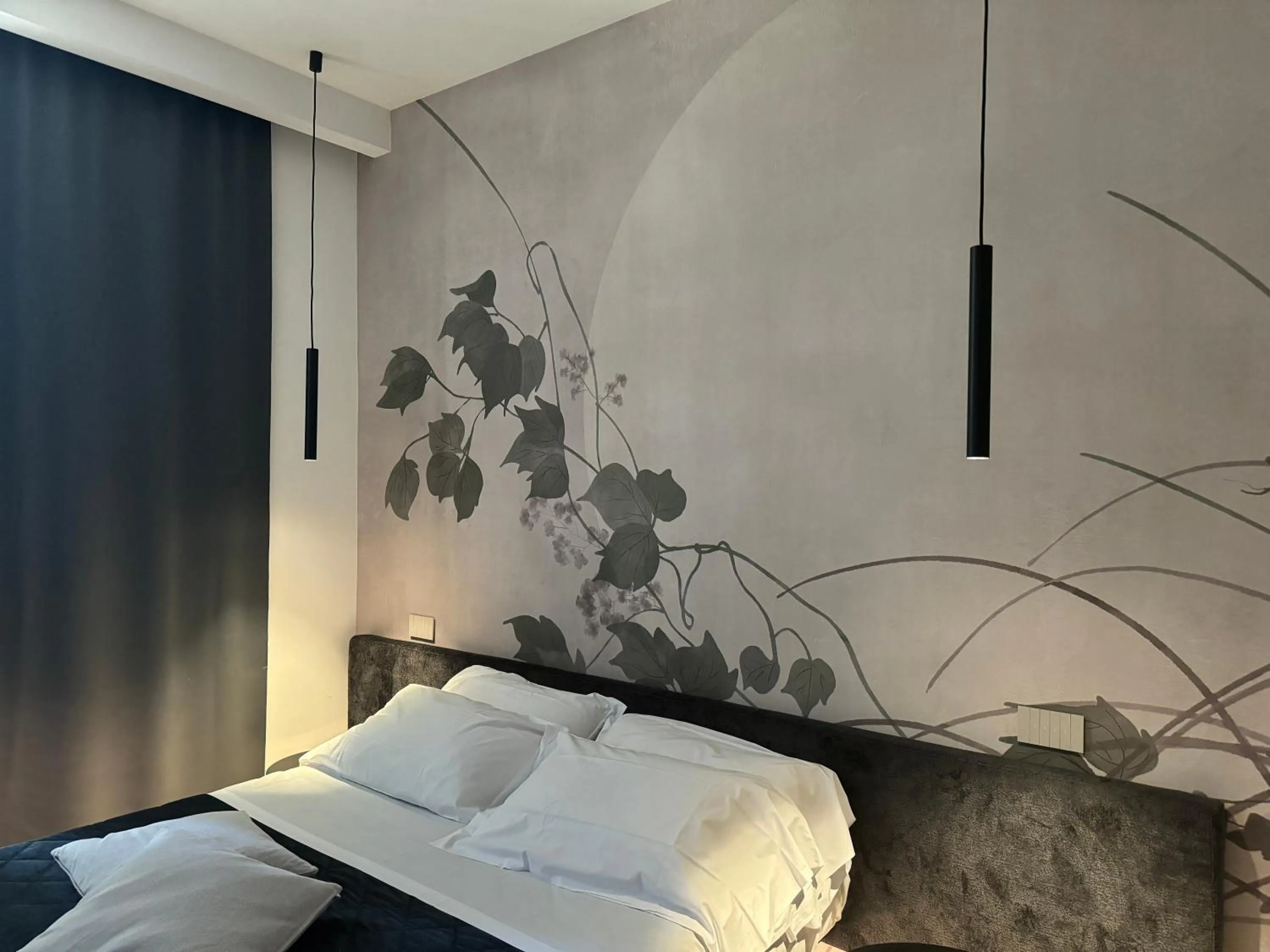 View (from property/room), Bed in Relais Stibbert Florence