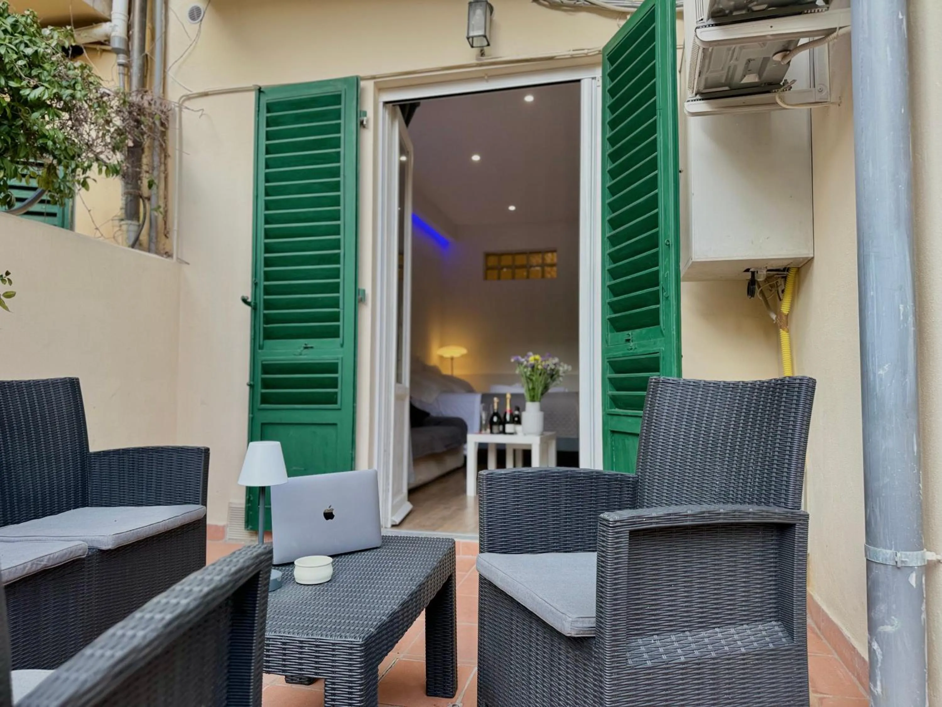 Patio in Relais Stibbert Florence