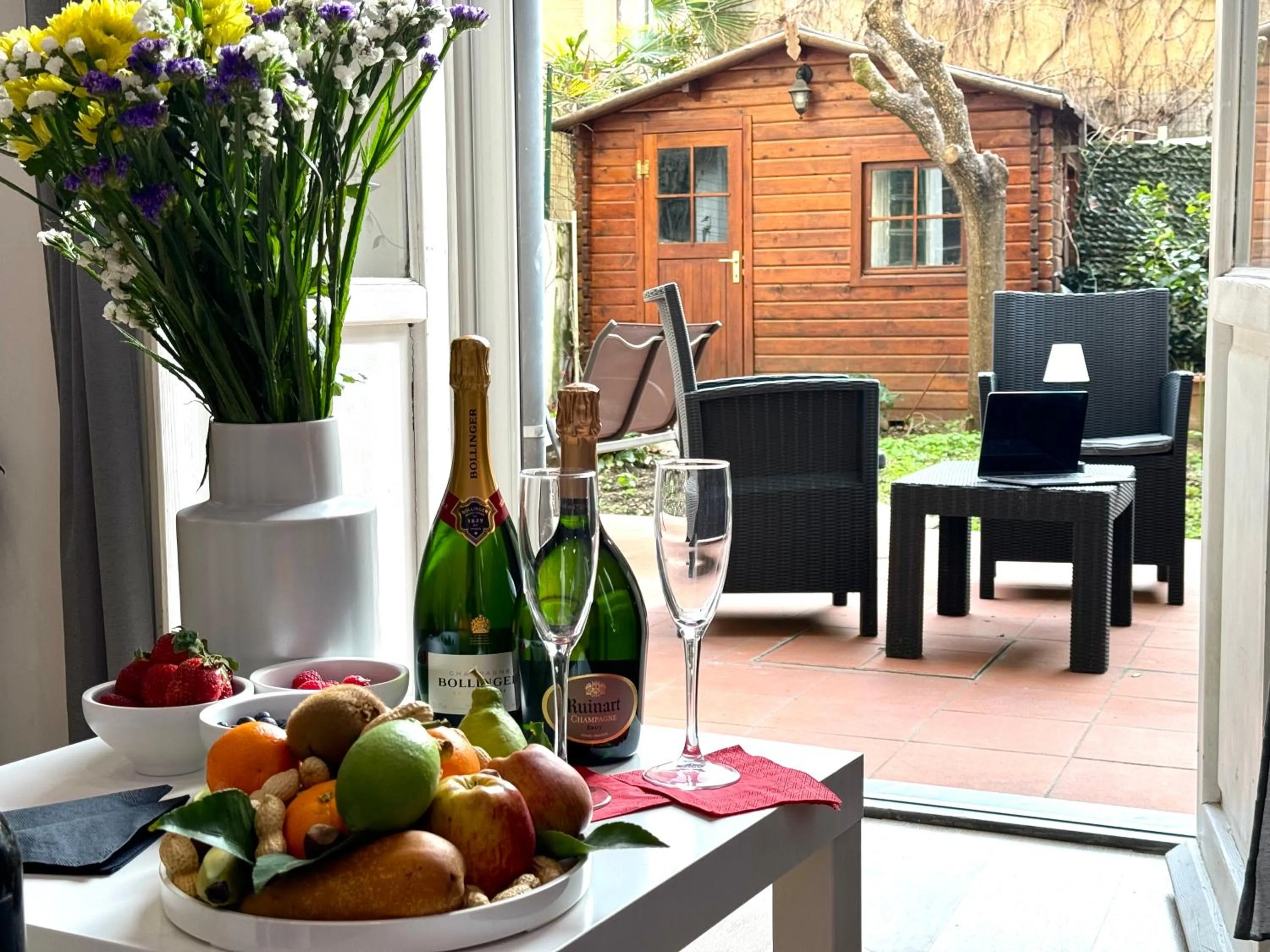 Patio in Relais Stibbert Florence