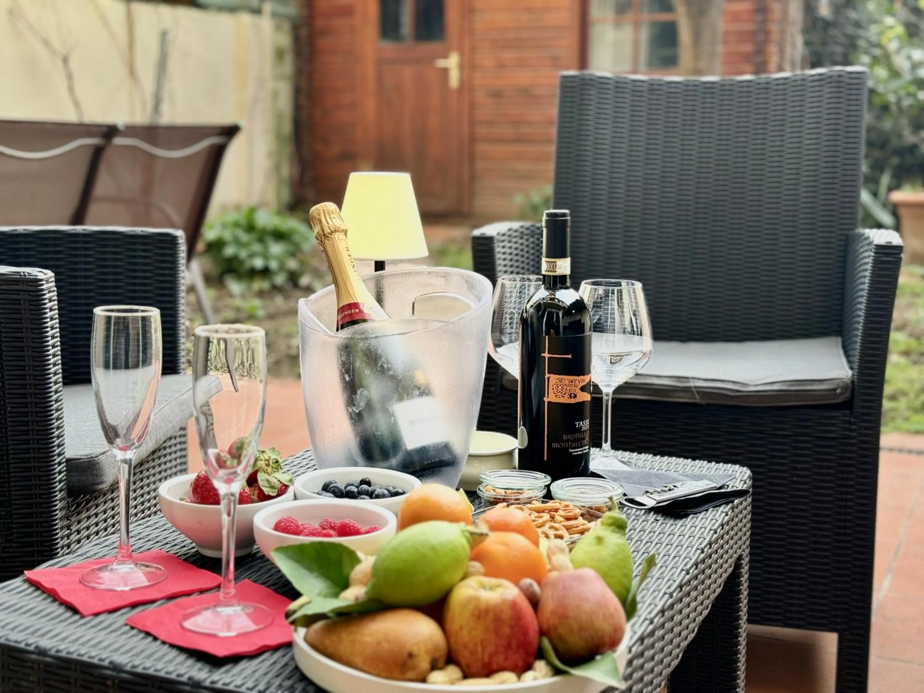 Patio in Relais Stibbert Florence