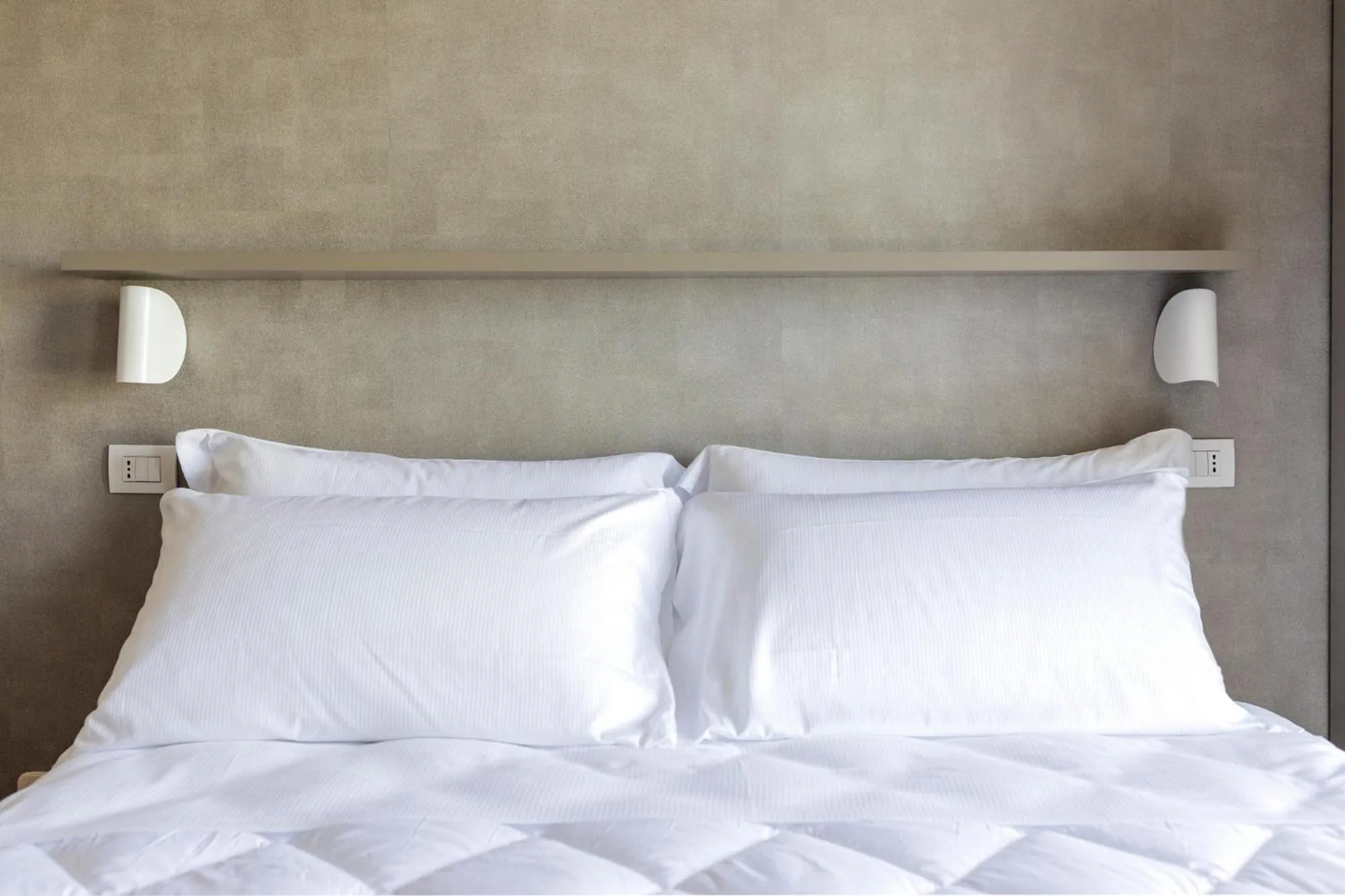 Bed in Hotel Bernard