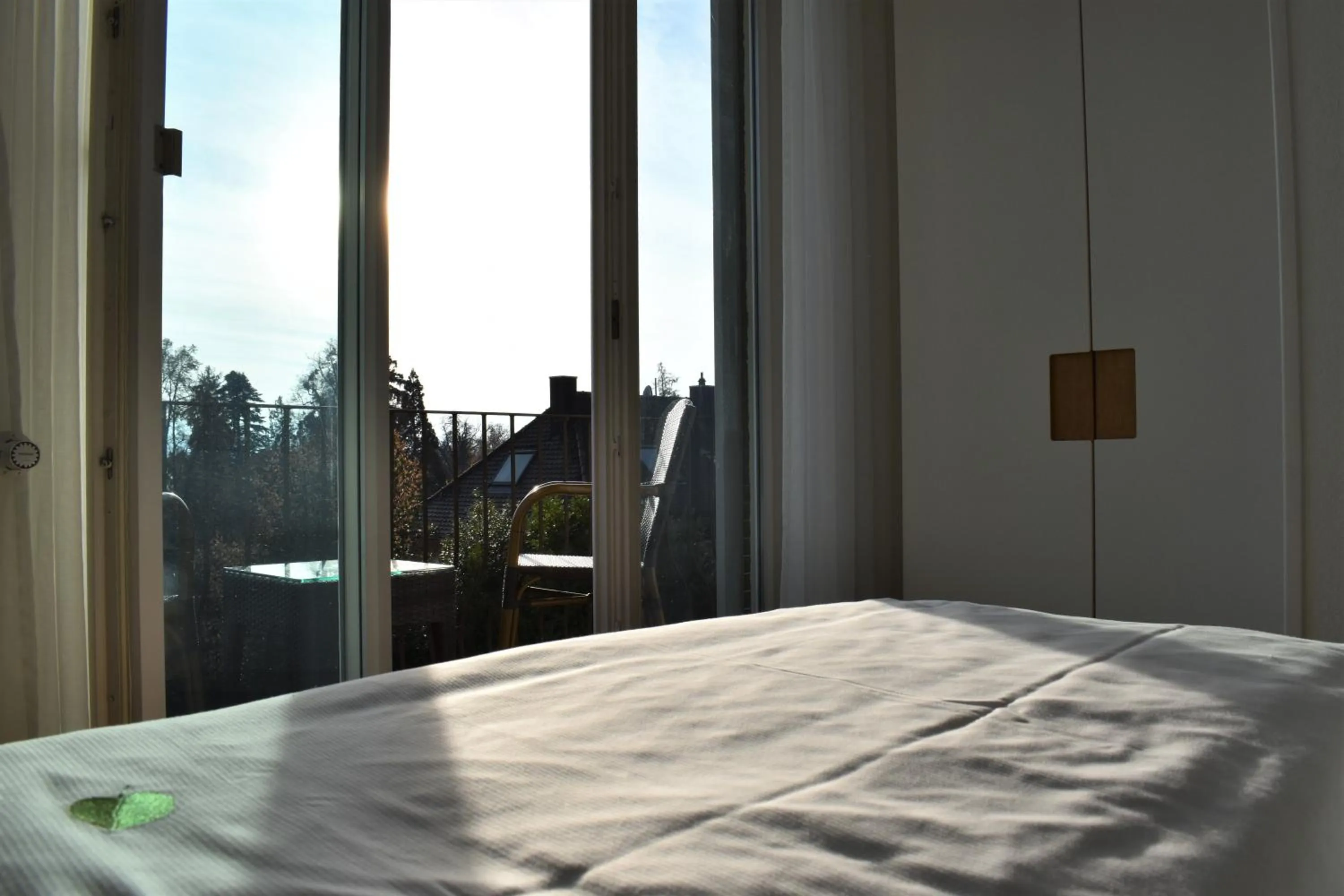 Photo of the whole room, Bed in Hotel Lindenallee