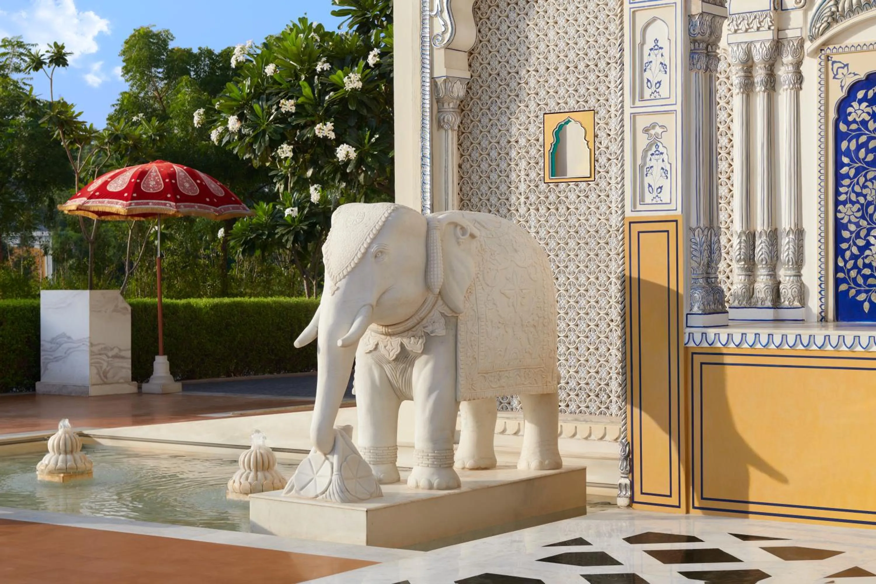 Facade/entrance in The Leela Palace Jaipur