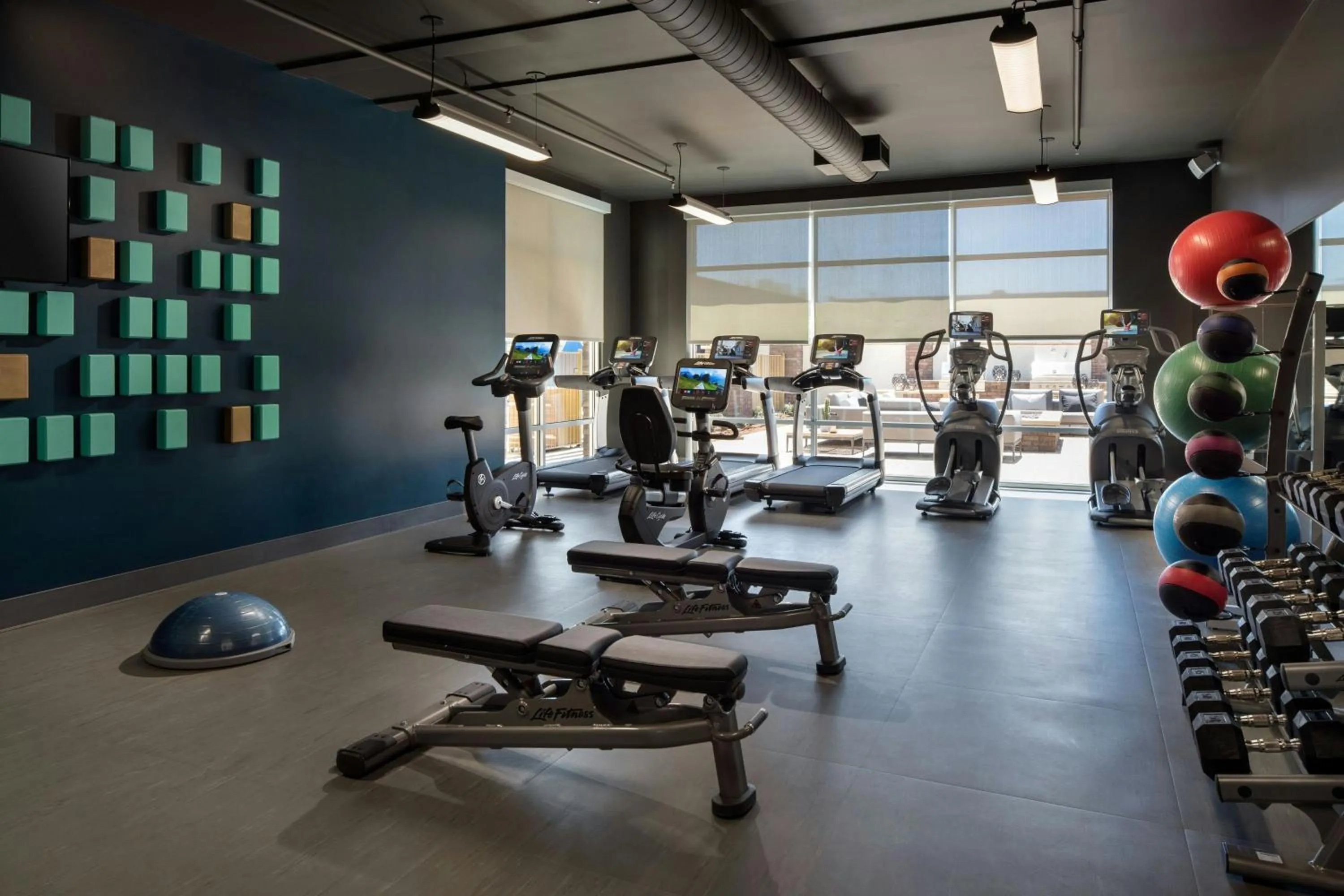 Fitness centre/facilities in Residence Inn by Marriott Redwood City San Carlos