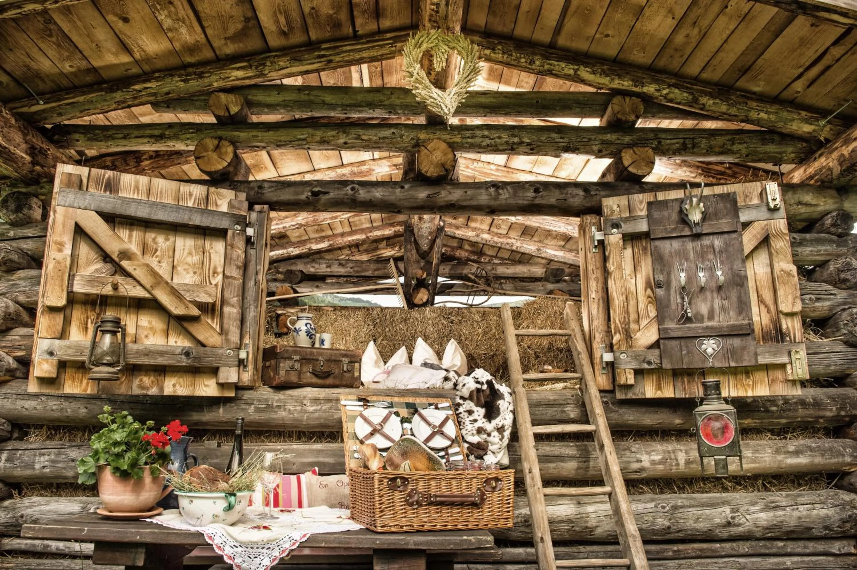 Bed, Restaurant/Places to Eat in die UnterbergerIn