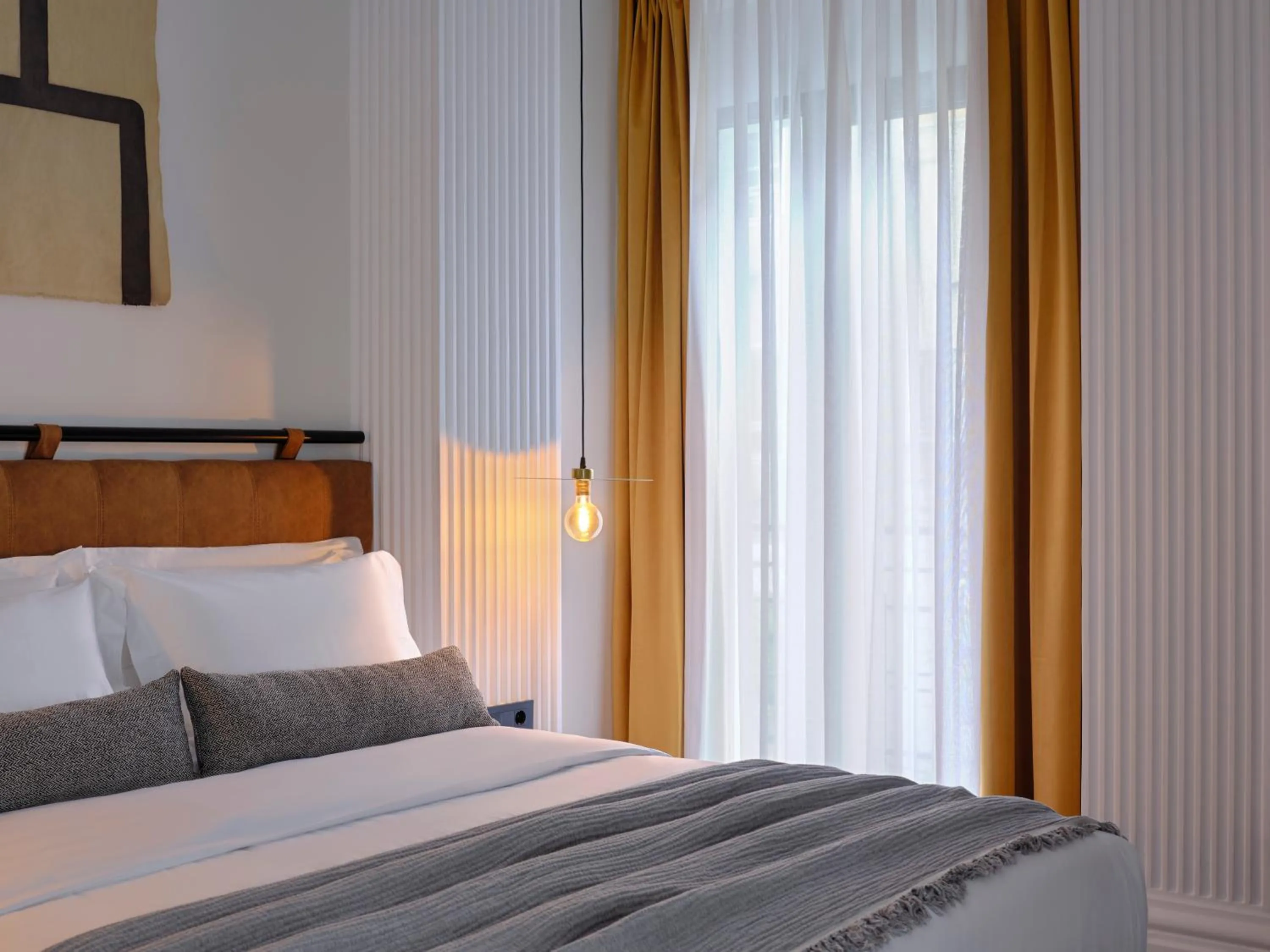 Bed in Astikon House