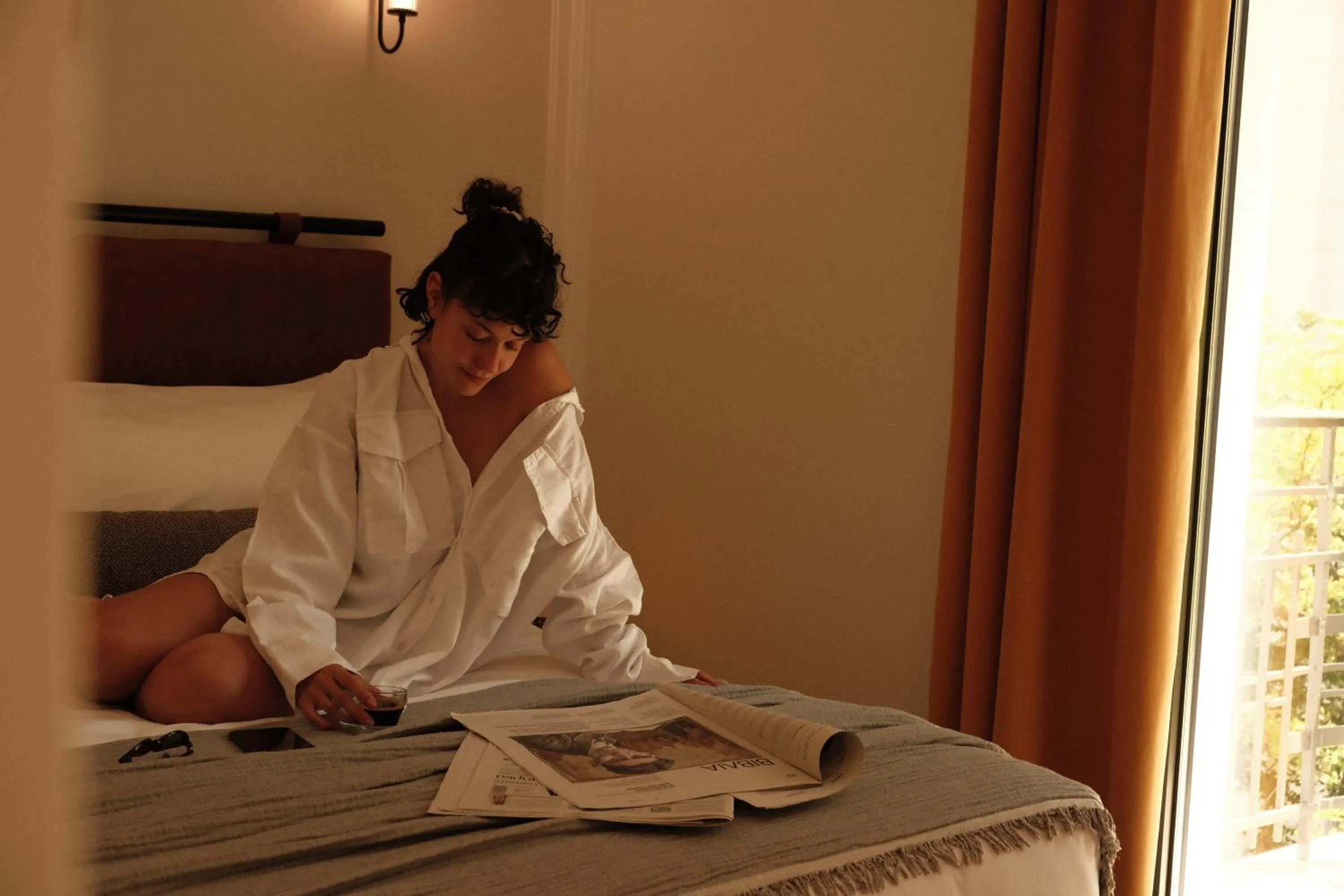 Bed in Astikon House