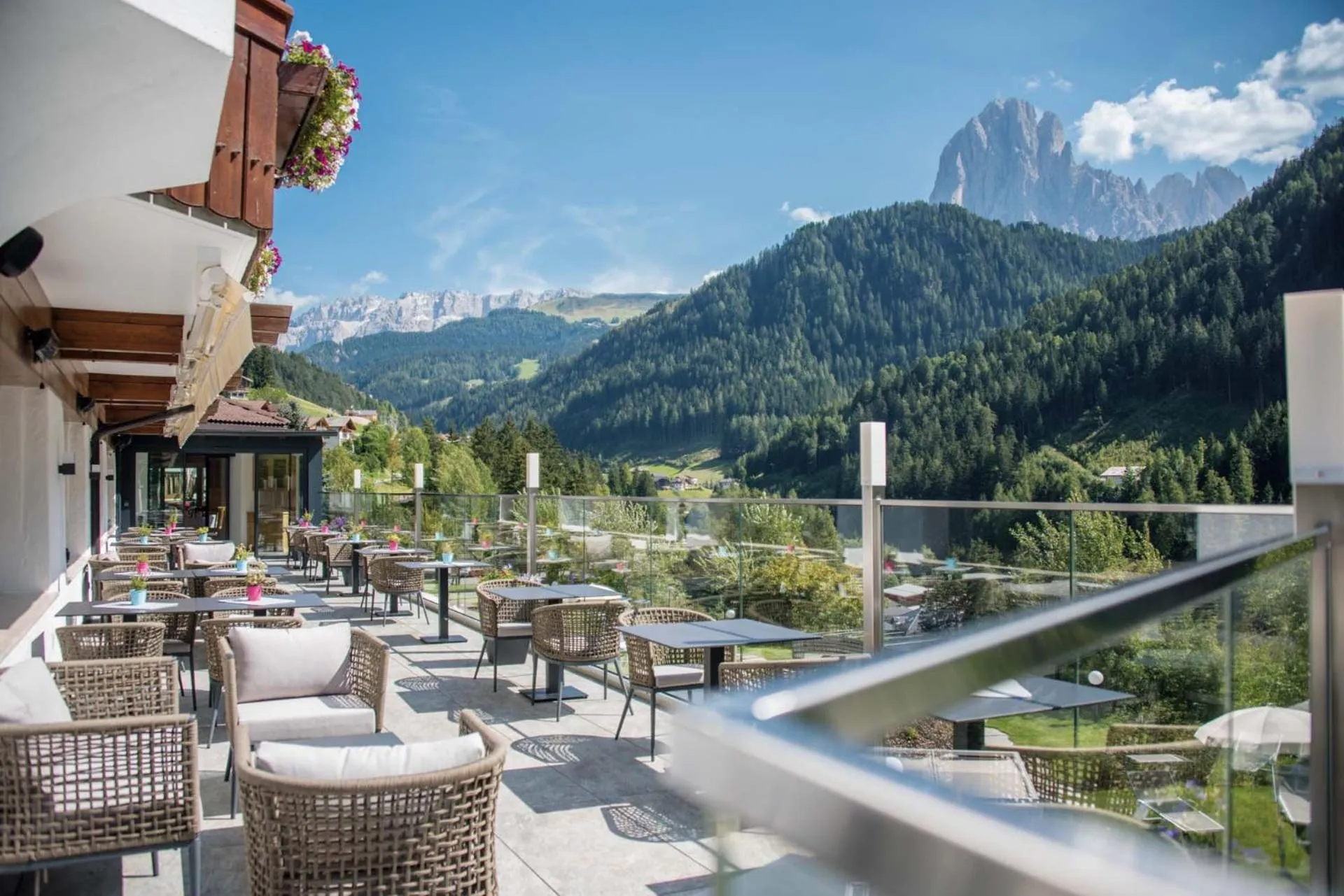 Mountain view in Diamant Spa Resort