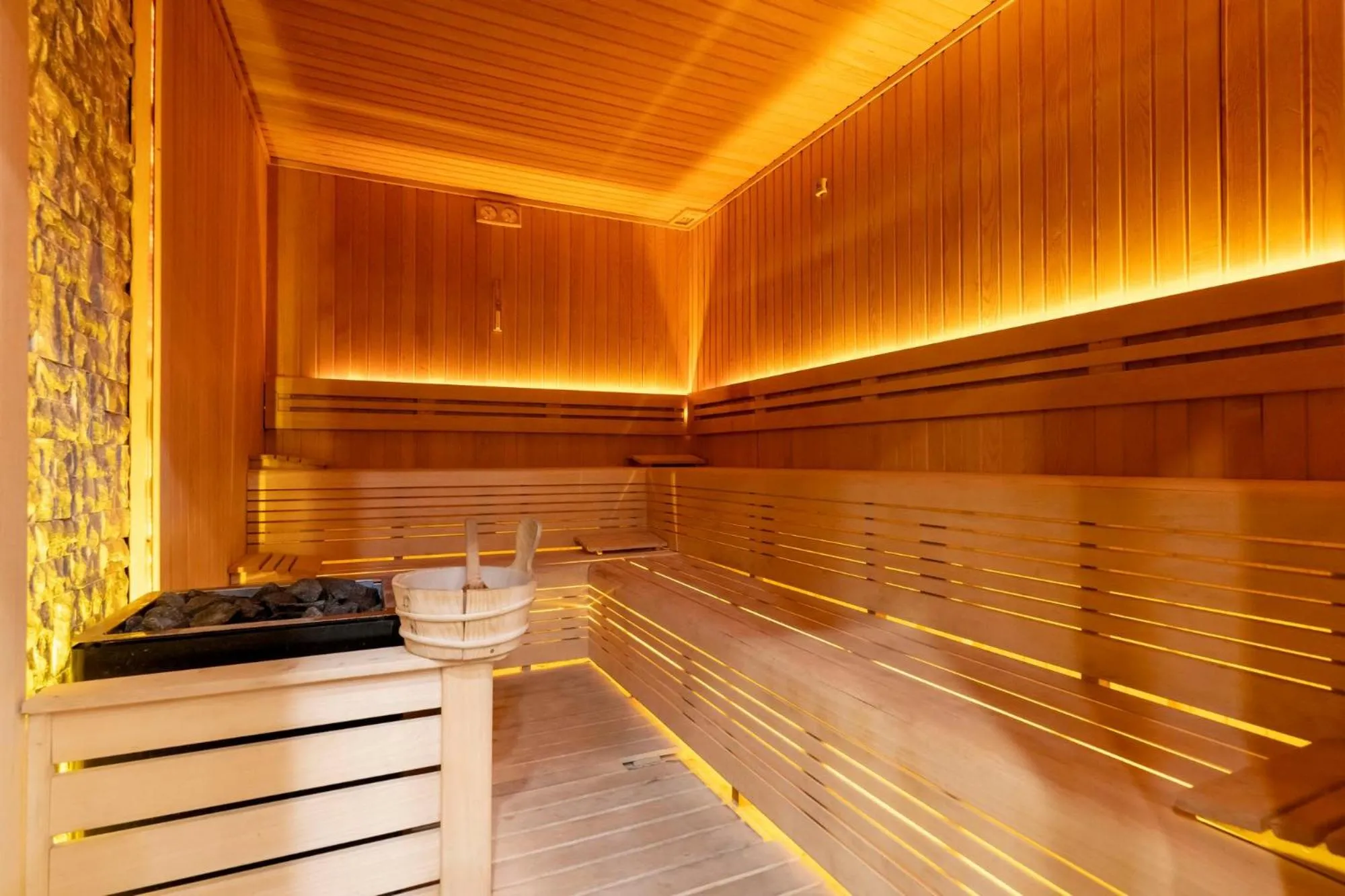 Sauna in Blue Dreams Resort Bodrum - Aquapark & Ultra All Inclusive