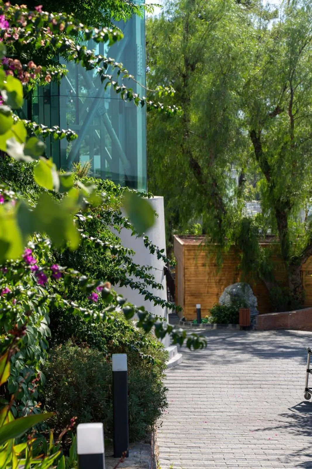 Garden in Blue Dreams Resort Bodrum - Aquapark & Ultra All Inclusive