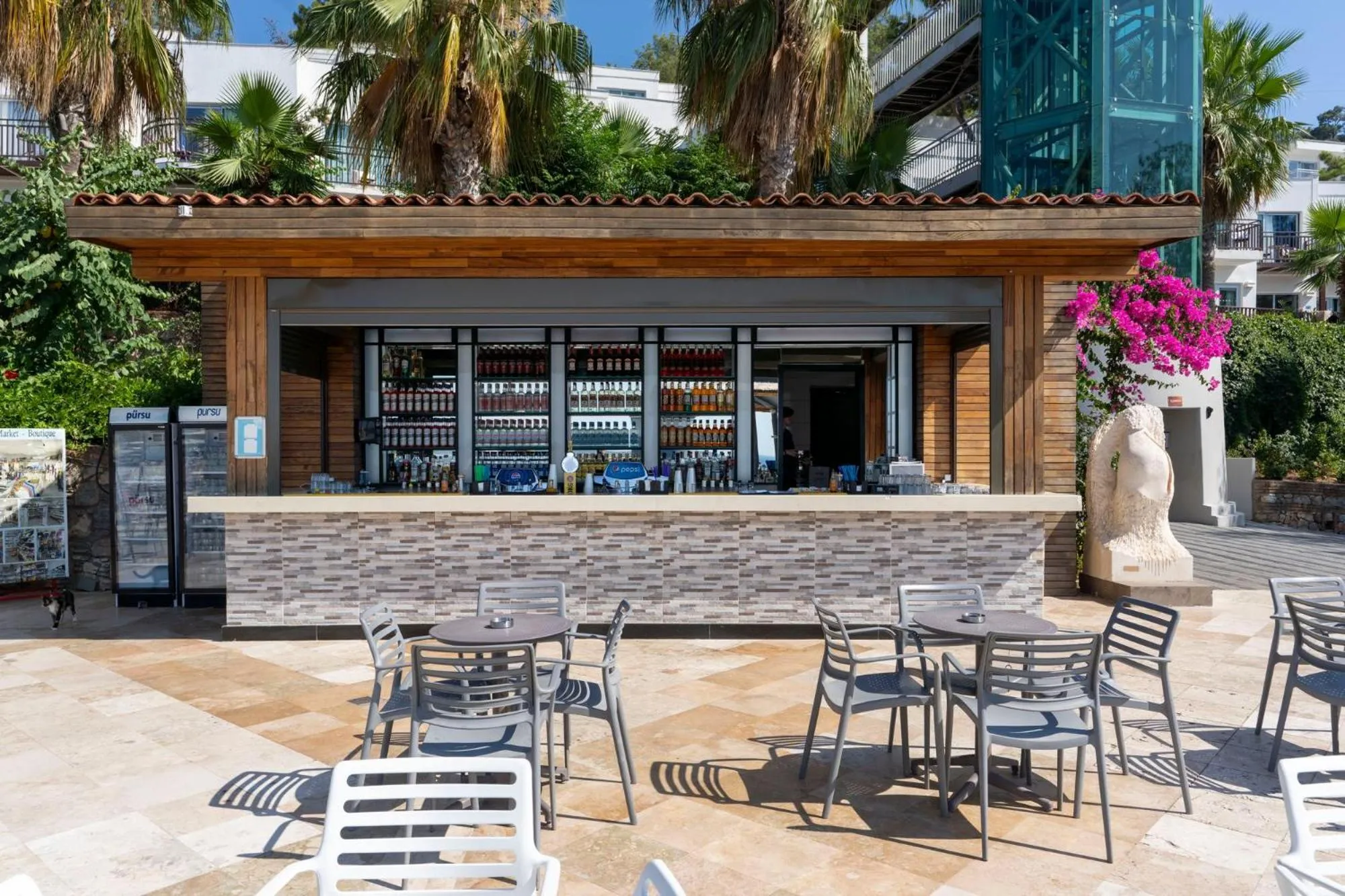 Lounge or bar in Blue Dreams Resort Bodrum - Aquapark & Ultra All Inclusive