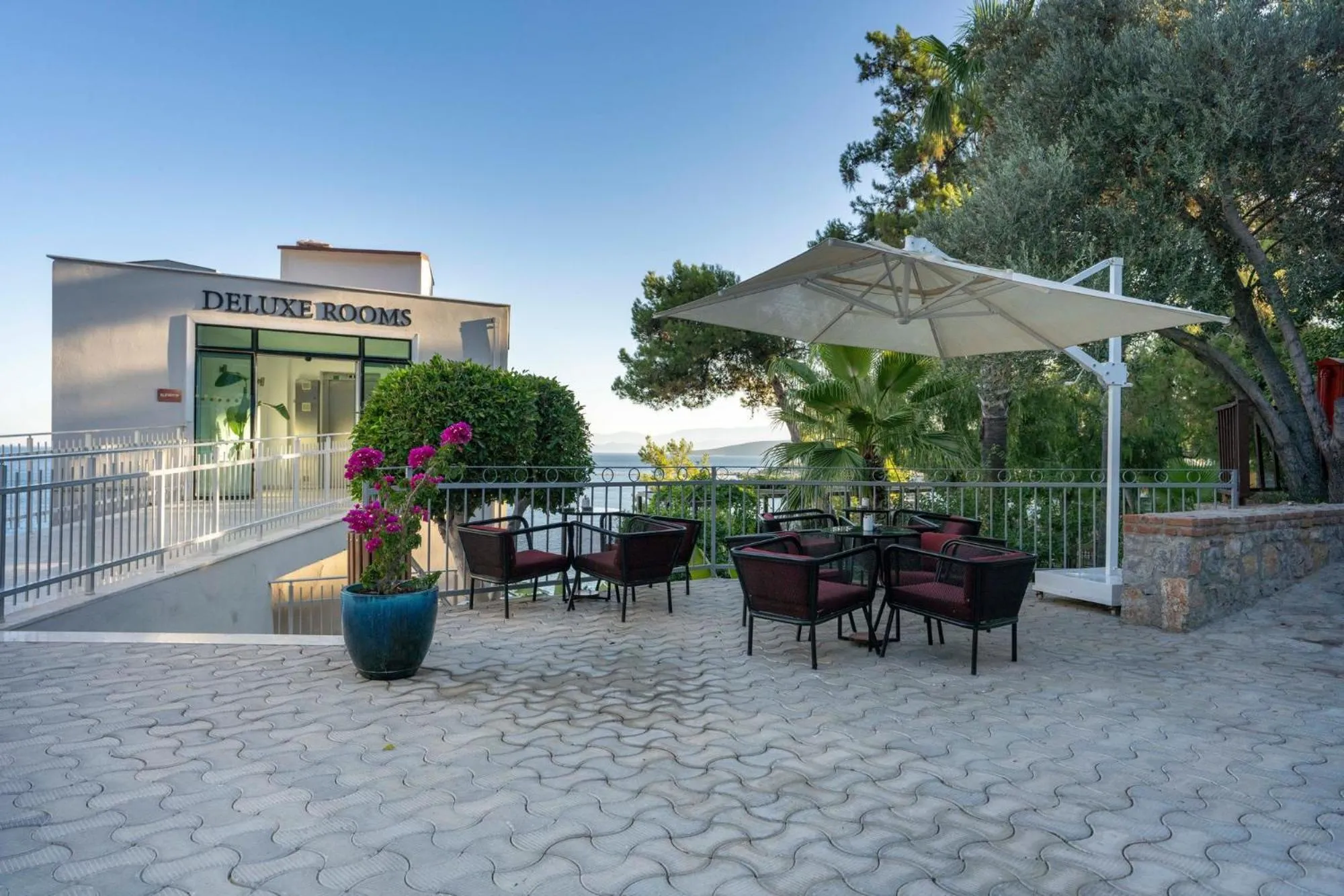 Property building in Blue Dreams Resort Bodrum - Aquapark & Ultra All Inclusive