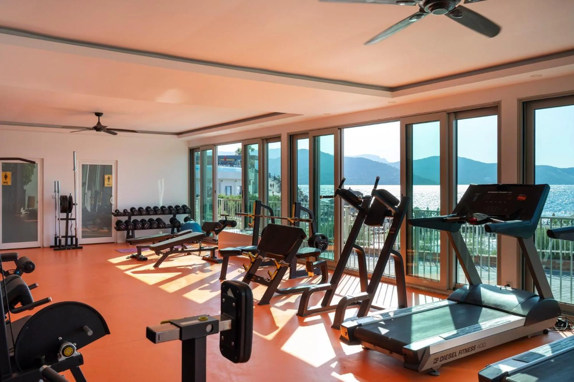 Fitness centre/facilities in Blue Dreams Resort Bodrum - Aquapark & Ultra All Inclusive