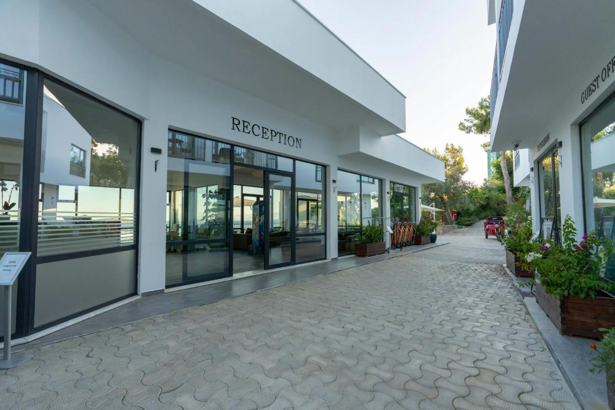 Property building in Blue Dreams Resort Bodrum - Aquapark & Ultra All Inclusive