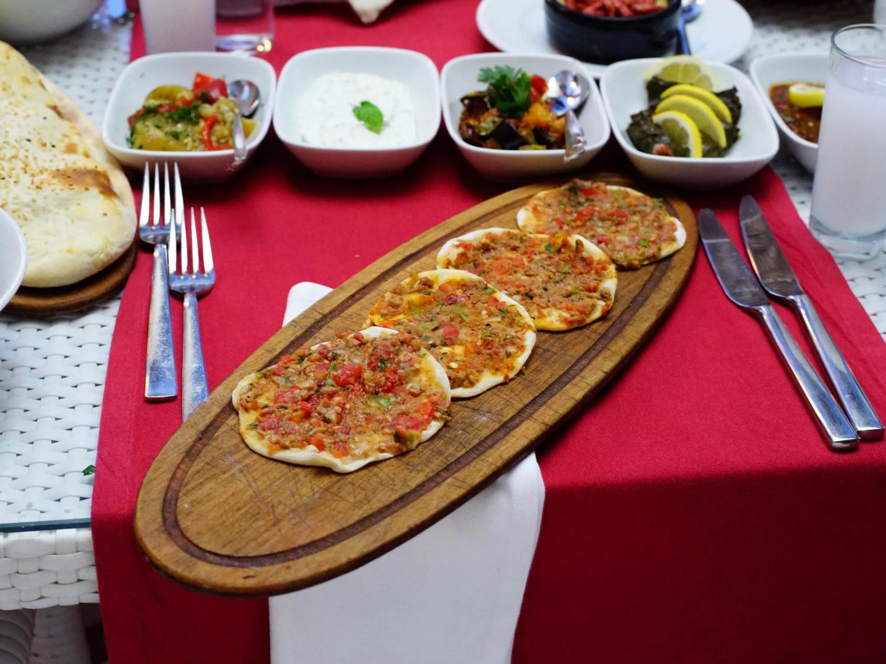 Food in Blue Dreams Resort Bodrum - Aquapark & Ultra All Inclusive