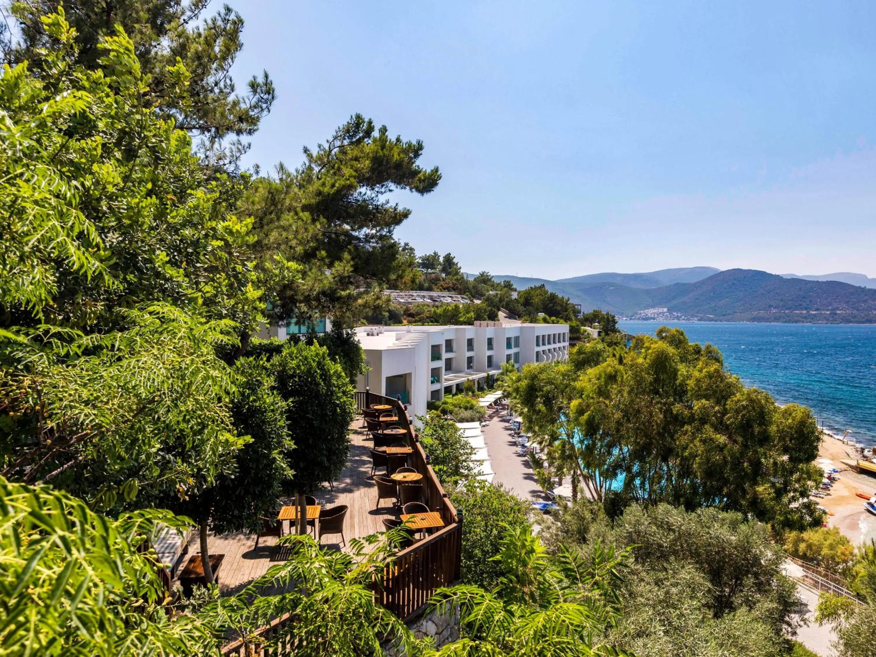 Property building in Blue Dreams Resort Bodrum - Aquapark & Ultra All Inclusive