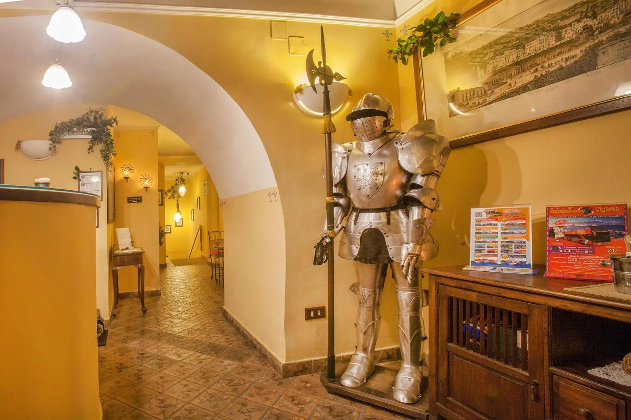 Lobby or reception in B&B L'Alloggio Dei Vassalli