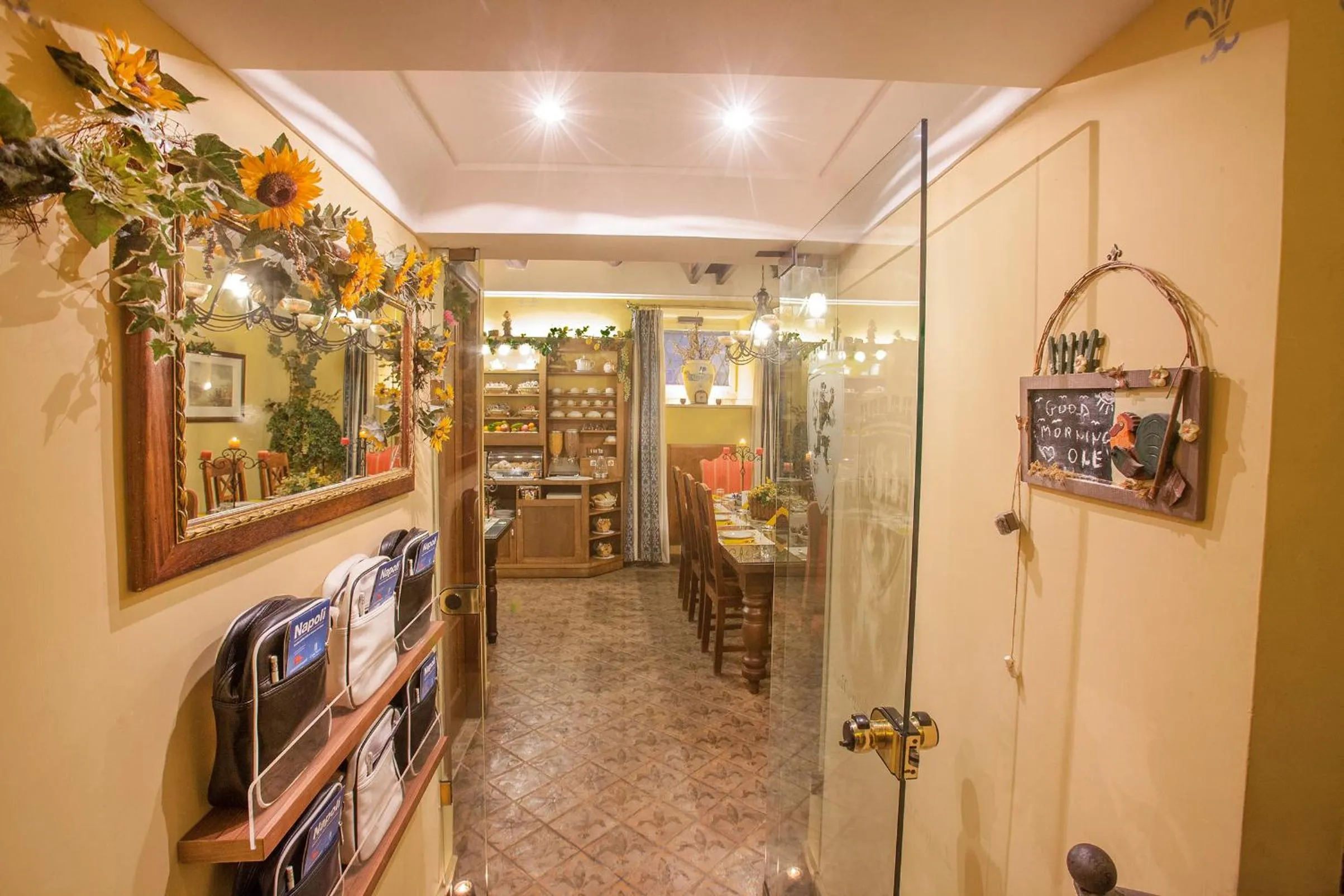 Restaurant/places to eat in B&B L'Alloggio Dei Vassalli