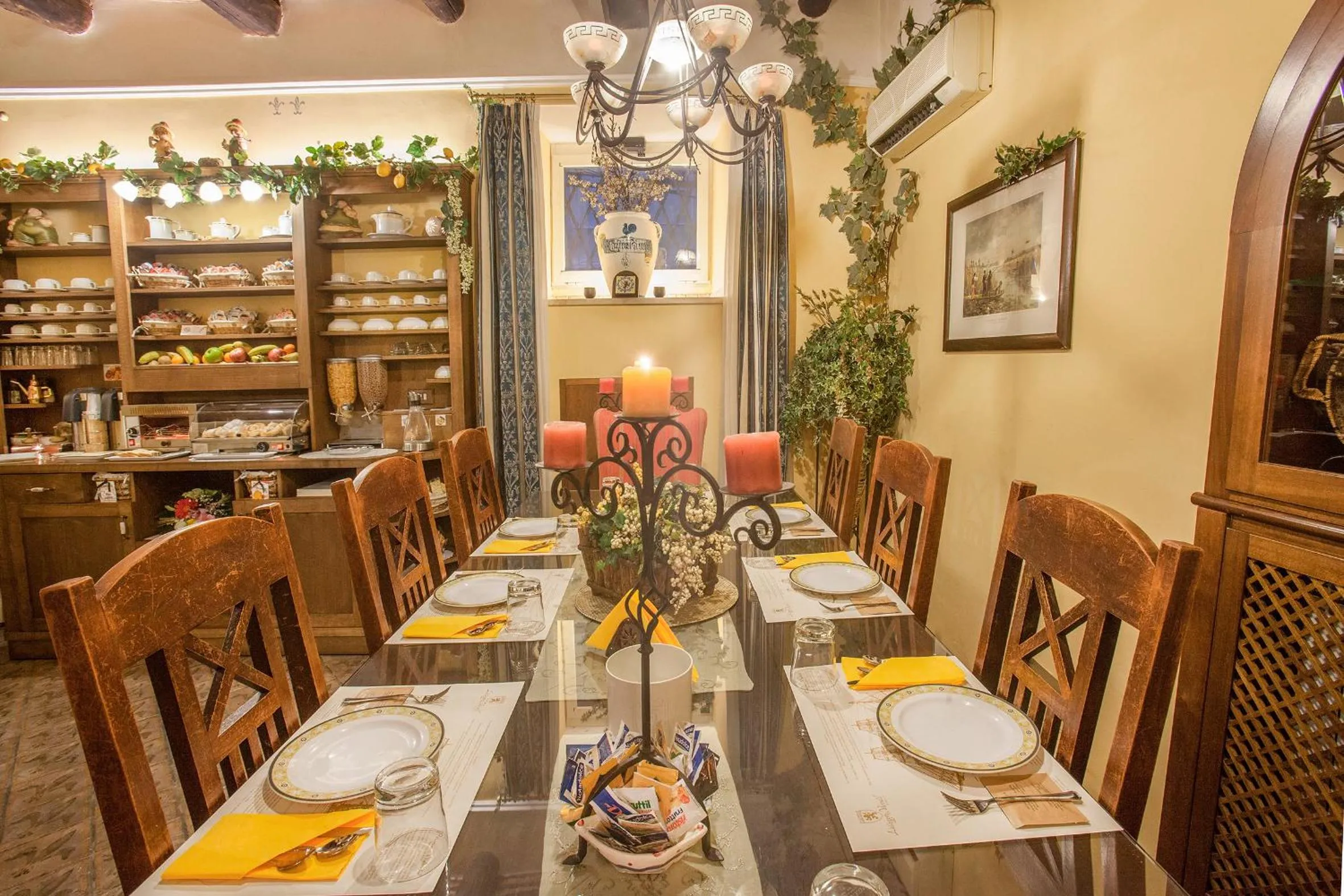 Restaurant/places to eat in B&B L'Alloggio Dei Vassalli