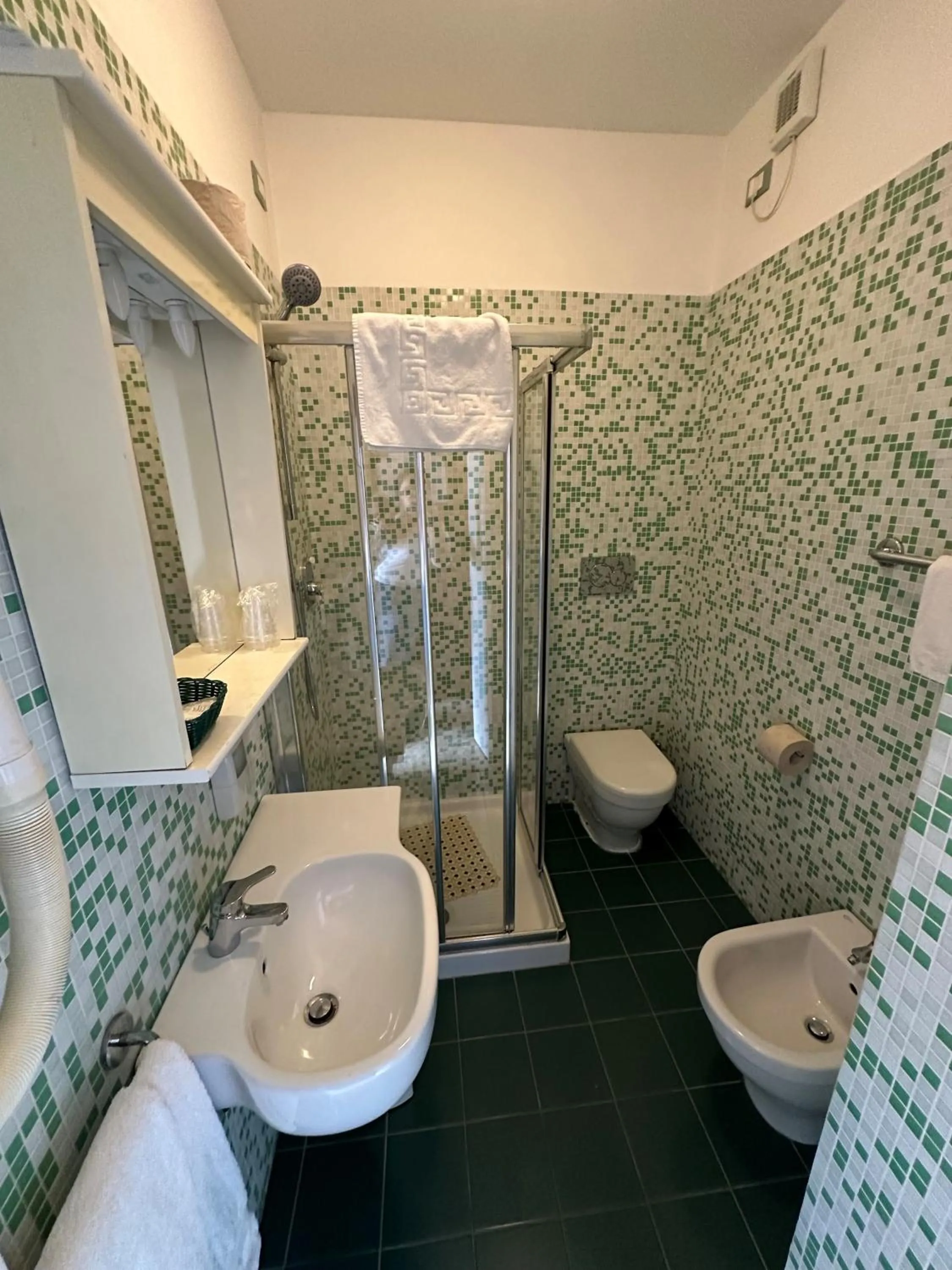 Bathroom in Hotel Svizzera