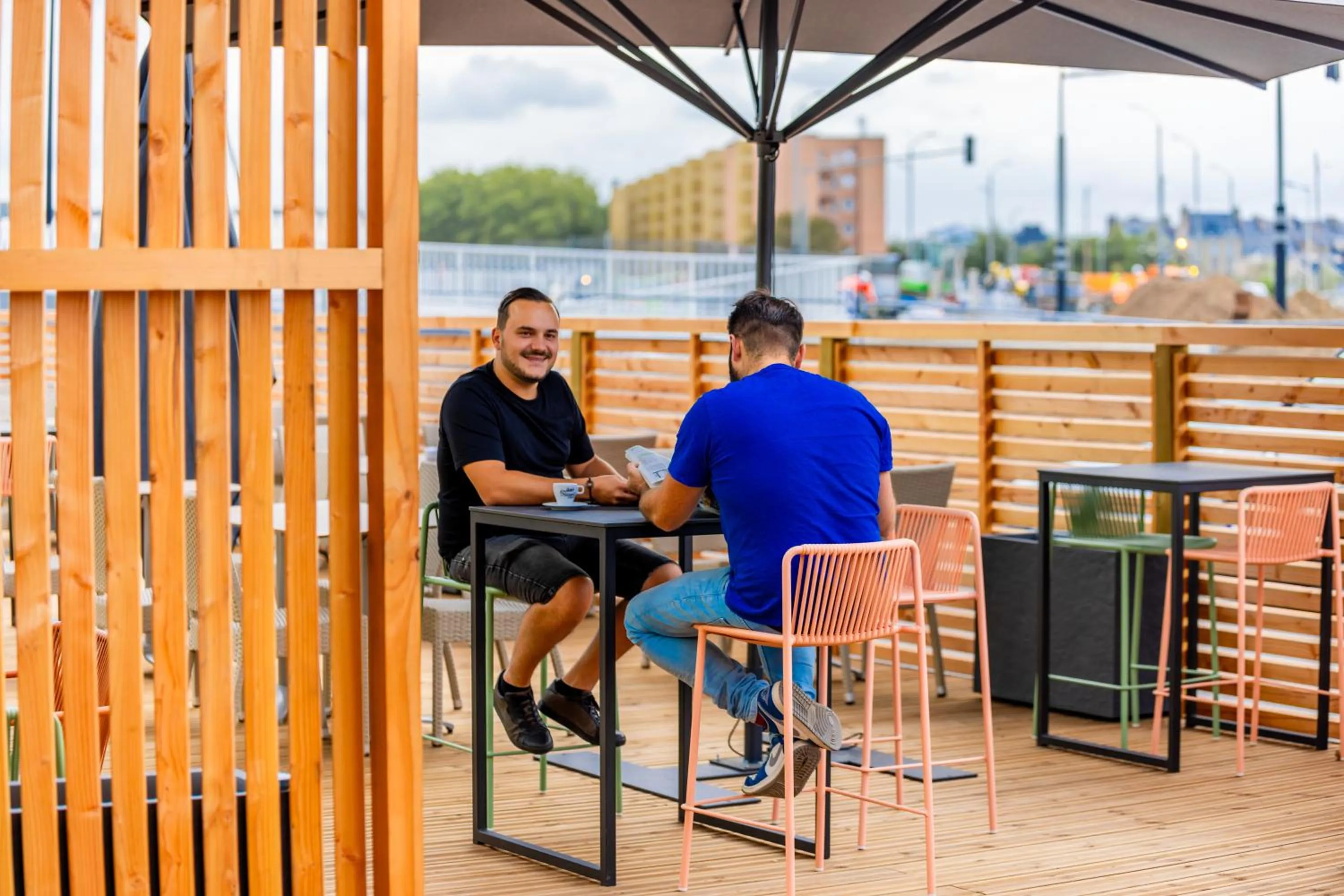 Patio in The People Le Havre