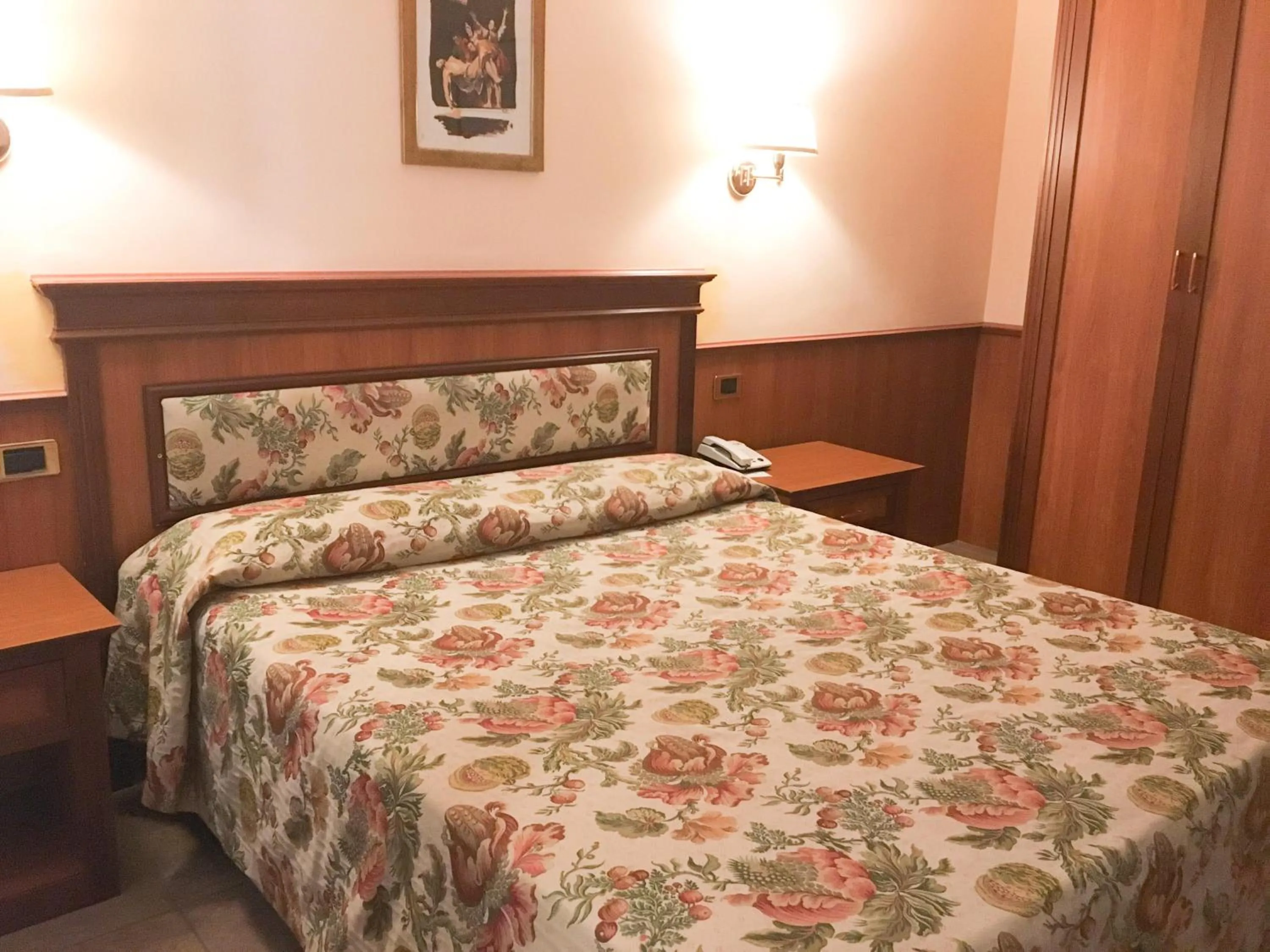 Night, Bed in Hotel Malaga