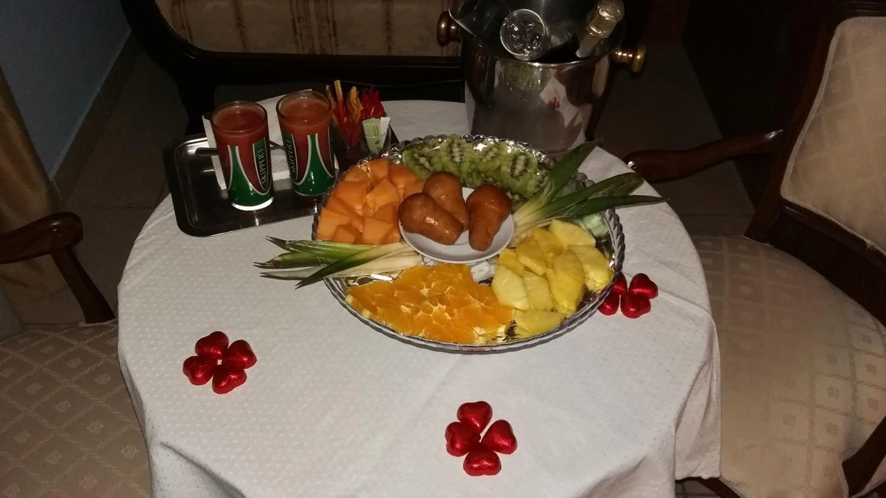 Food close-up in Hotel Malaga