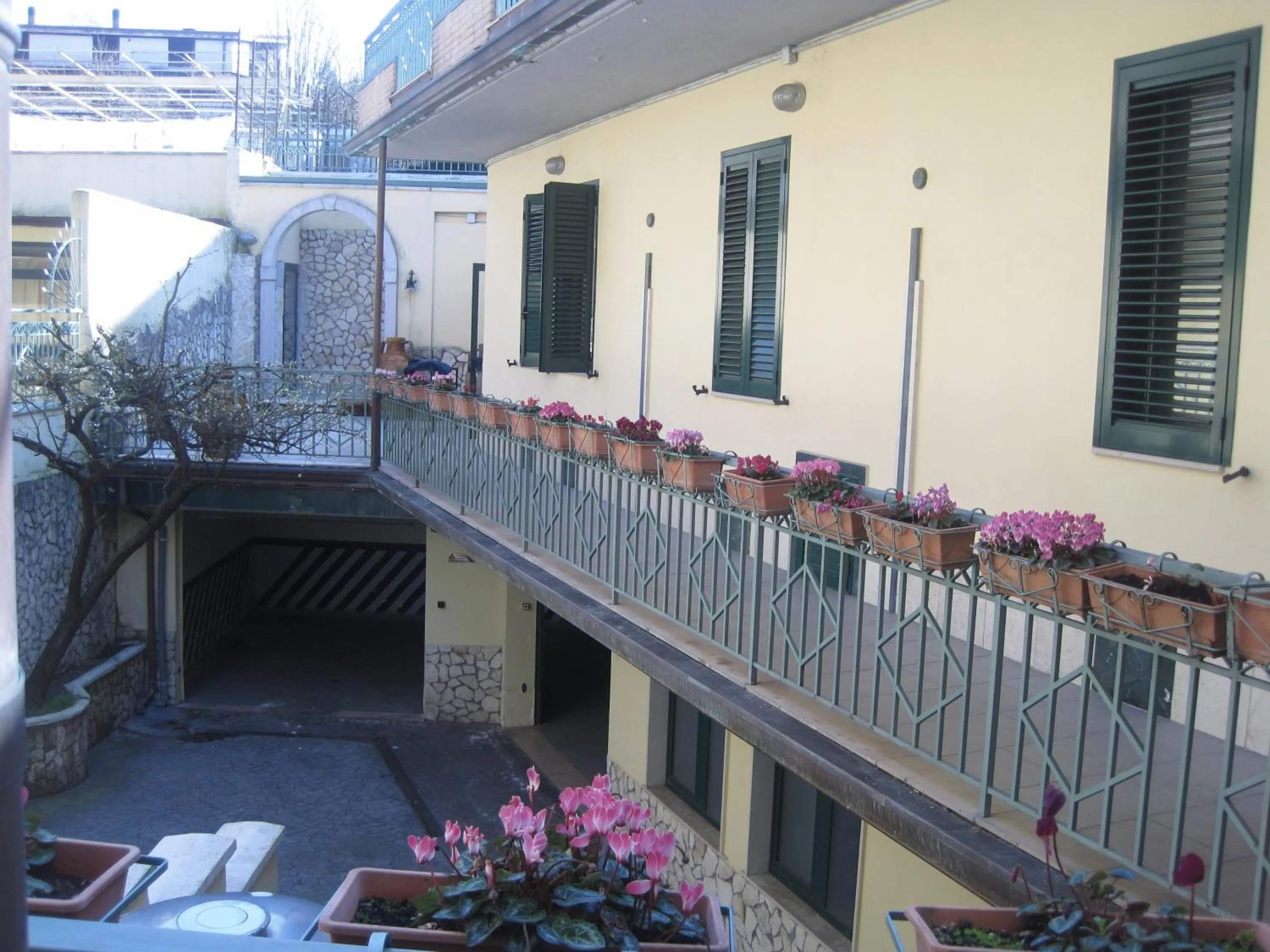 Balcony/Terrace in Hotel Malaga