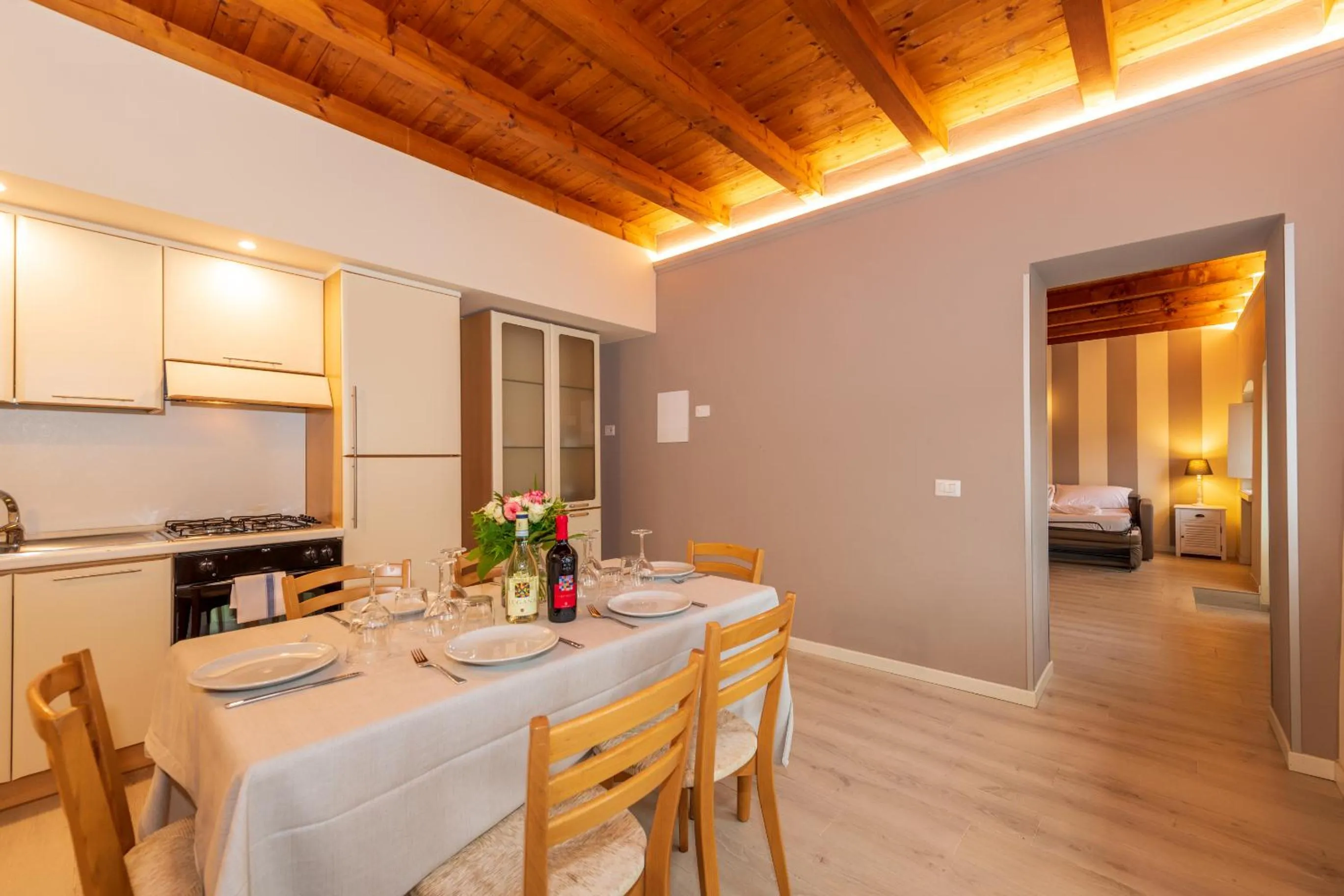 Living room in Bertoletta Village Apartments