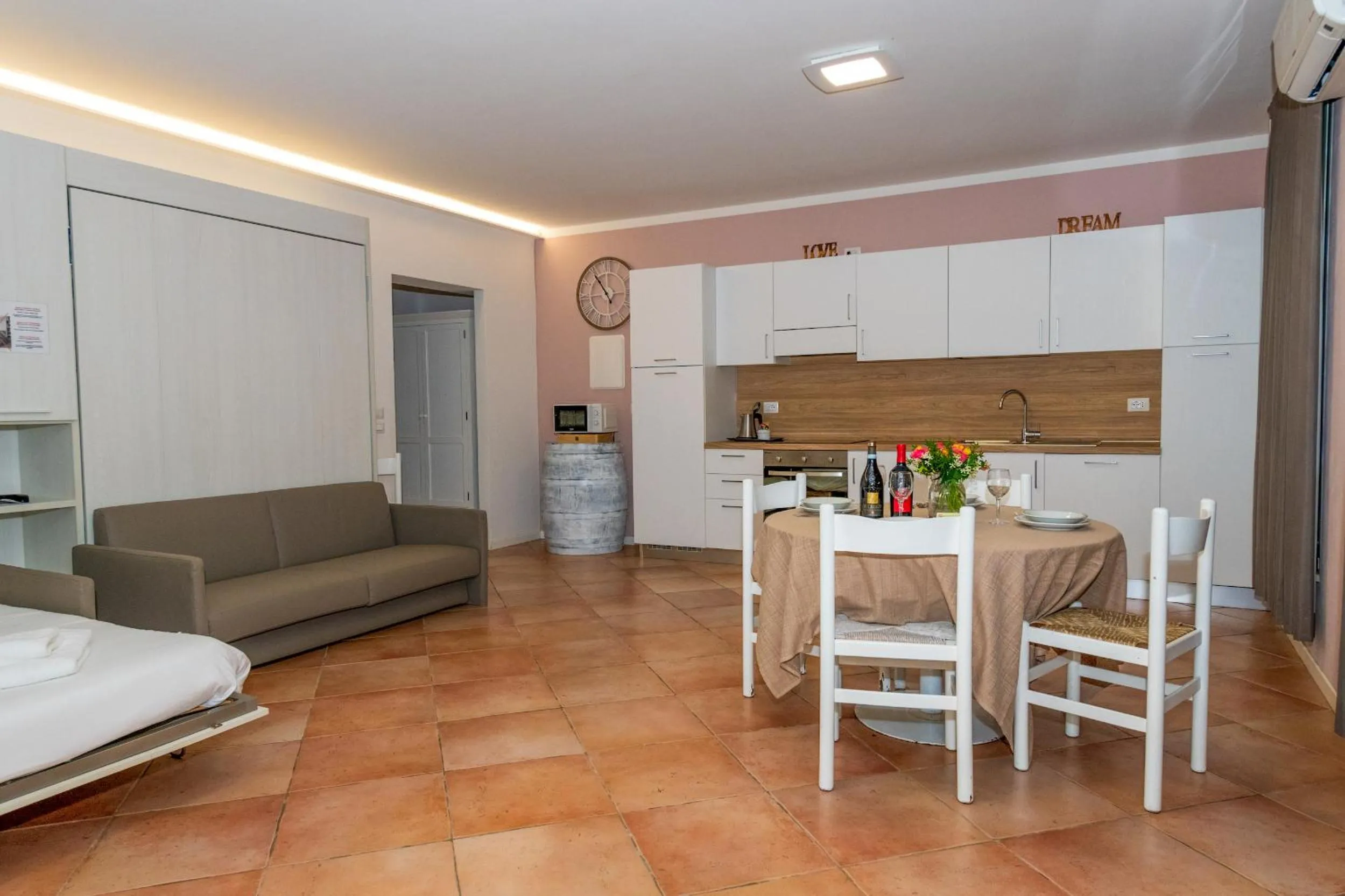 Living room in Bertoletta Village Apartments