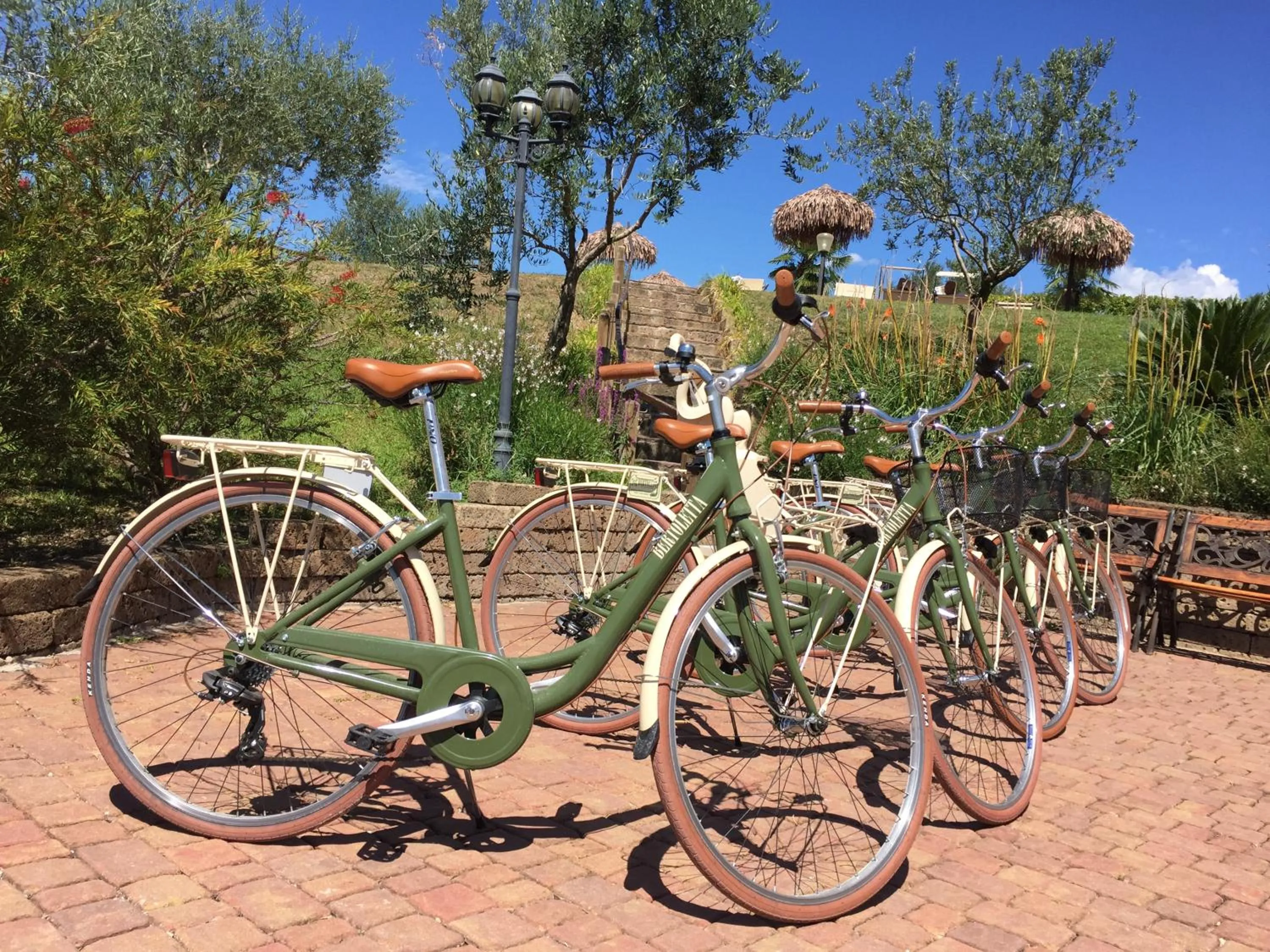 Cycling in Bertoletta Village Apartments