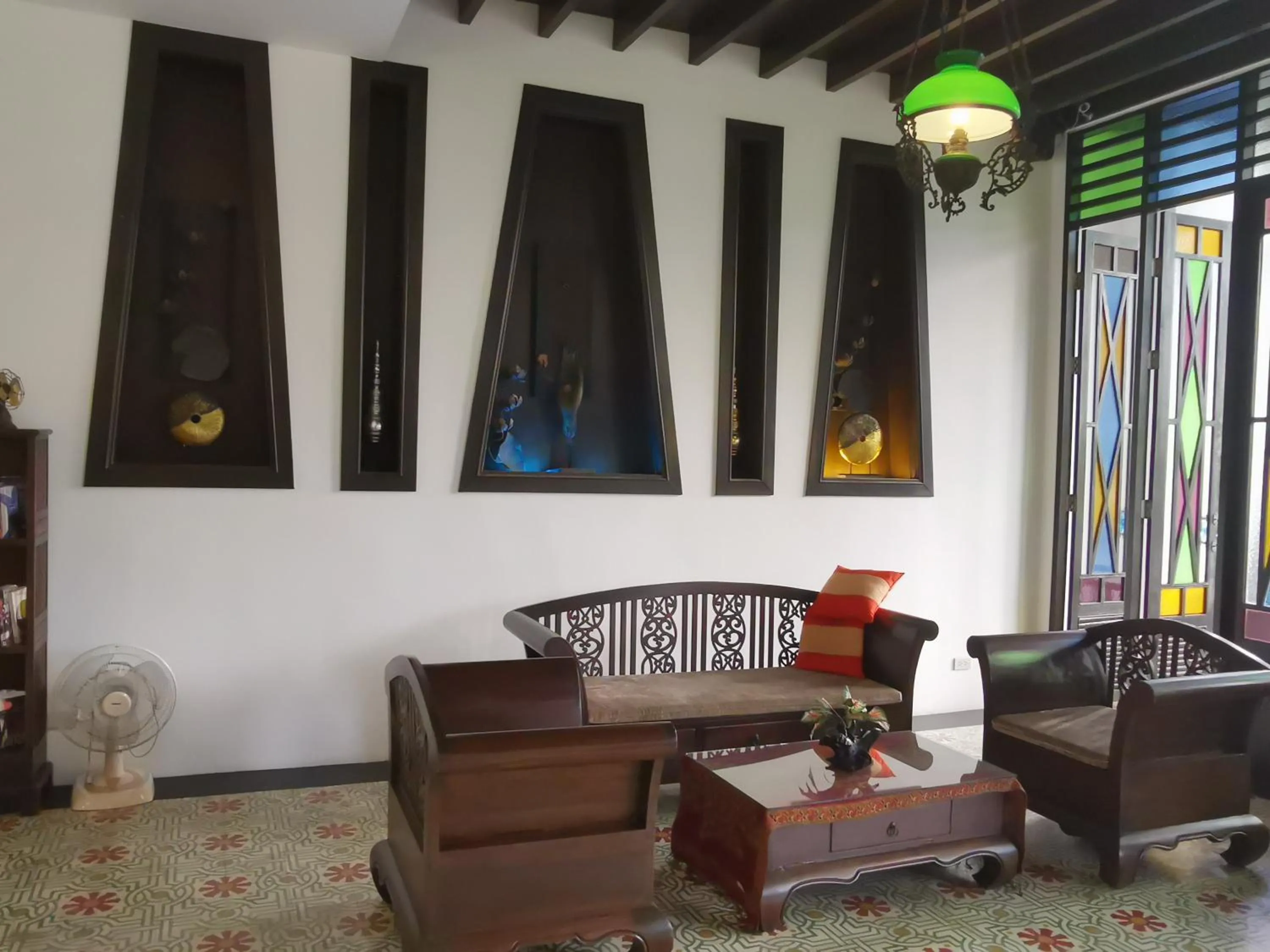 Seating area in Dee Andaman Hotel