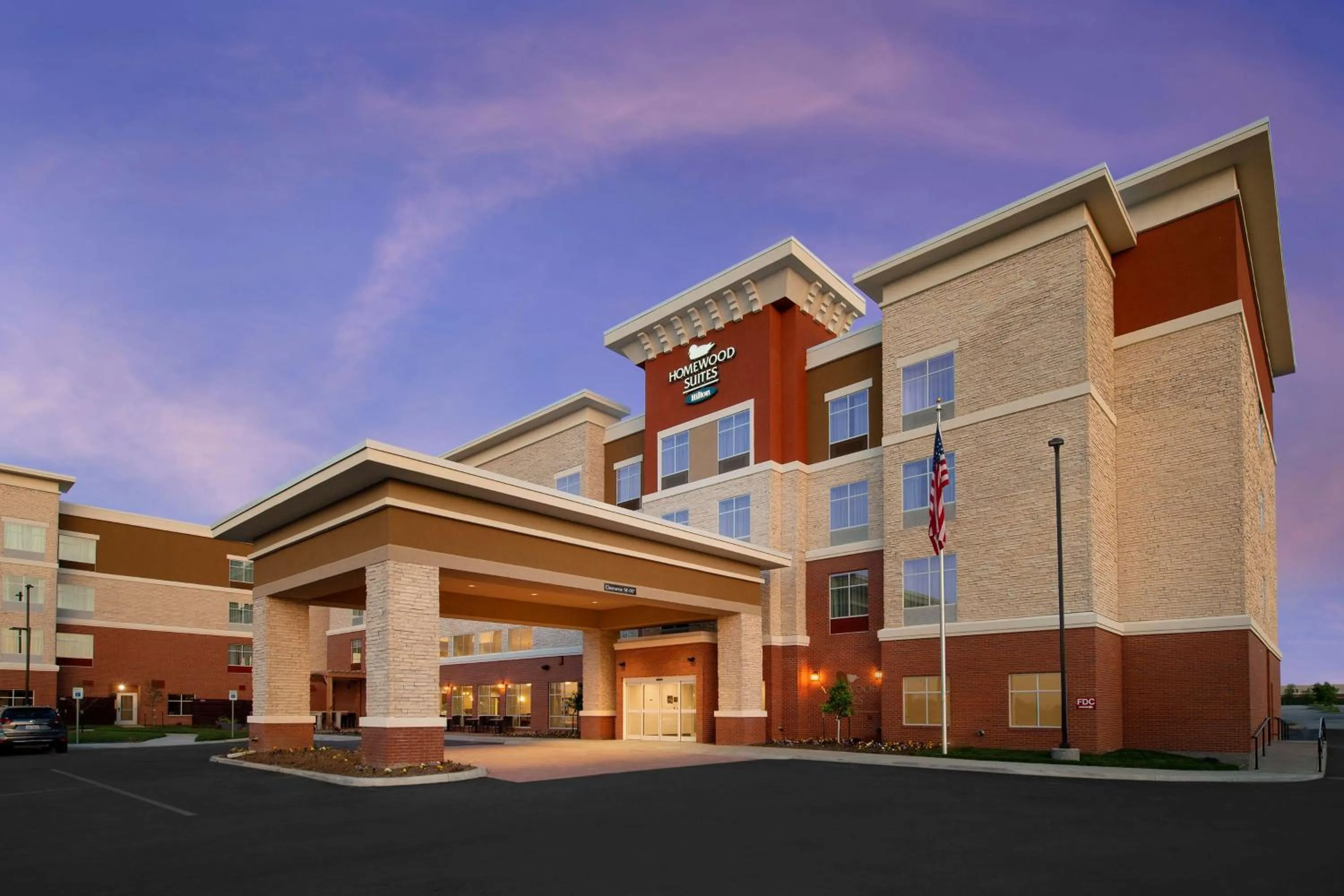 Property building in Homewood Suites By Hilton Kansas City Speedway