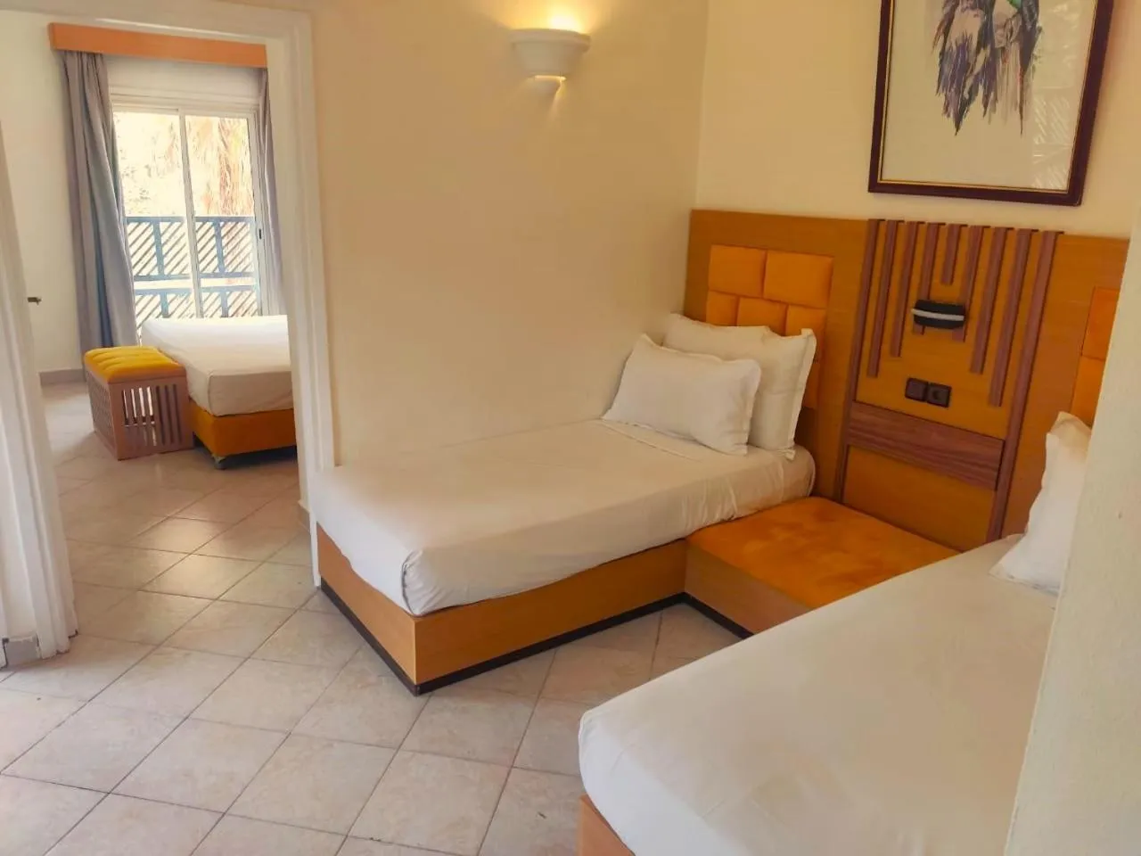 Bed in Hotel EZZAHIA by HMS