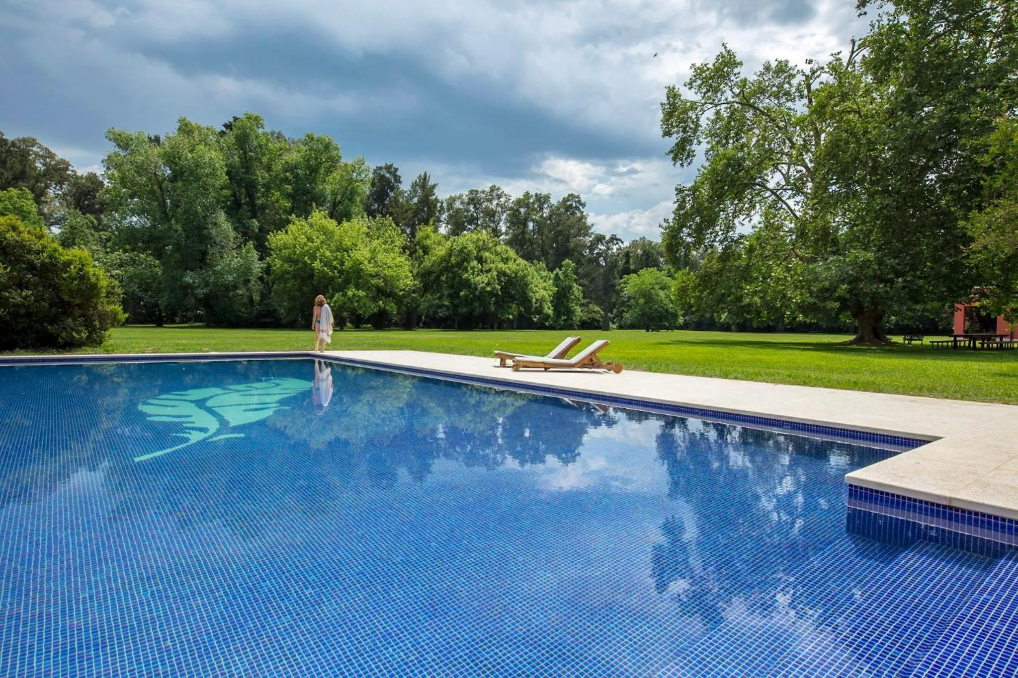 Swimming pool in Estancia La Bandada