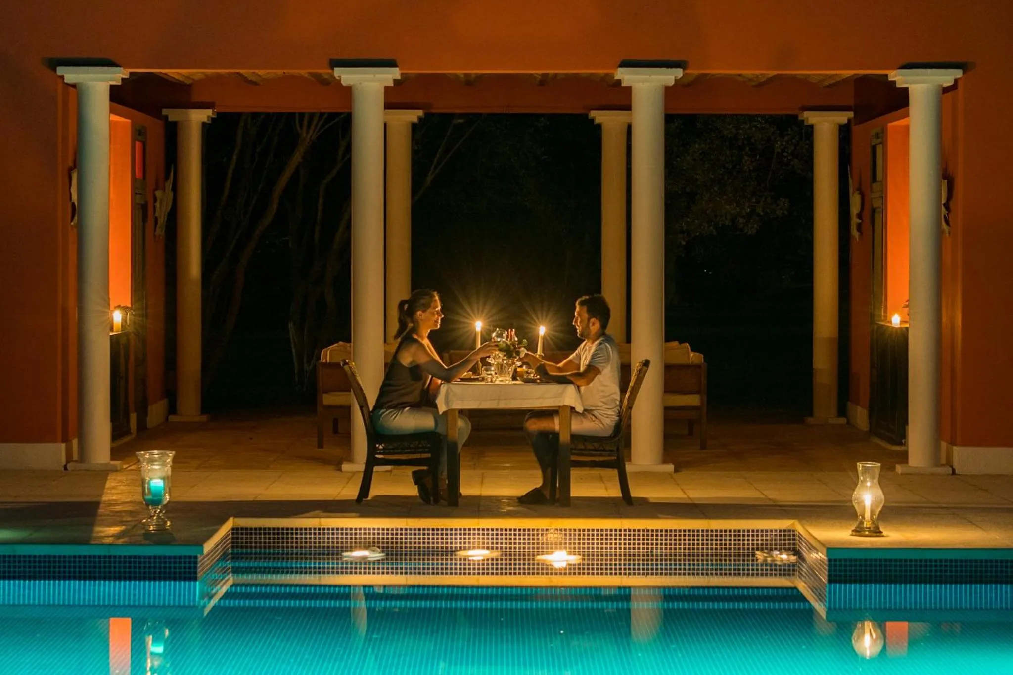 Swimming pool in Estancia La Bandada