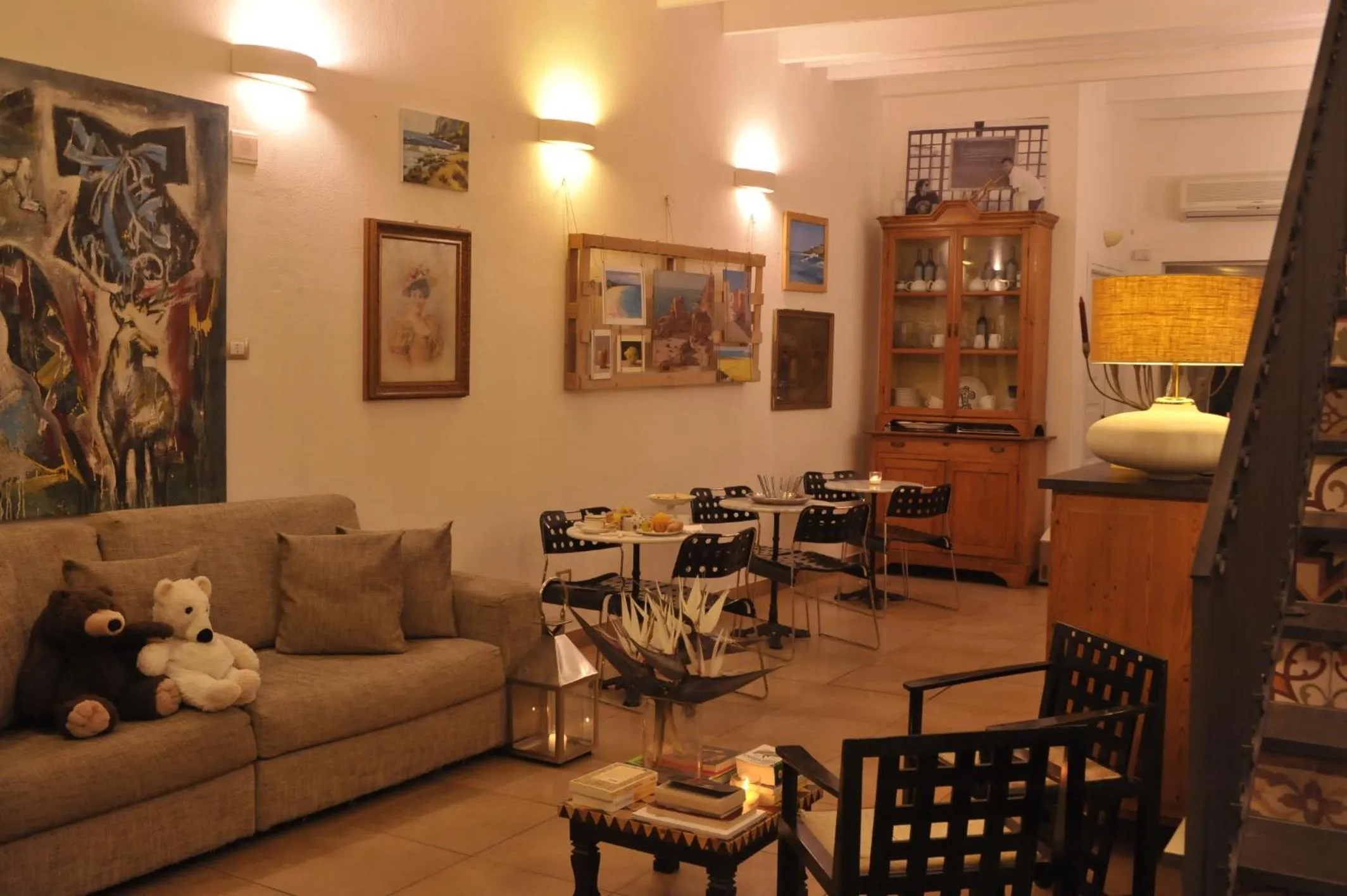 Living room in Hotel Villa Pimpina