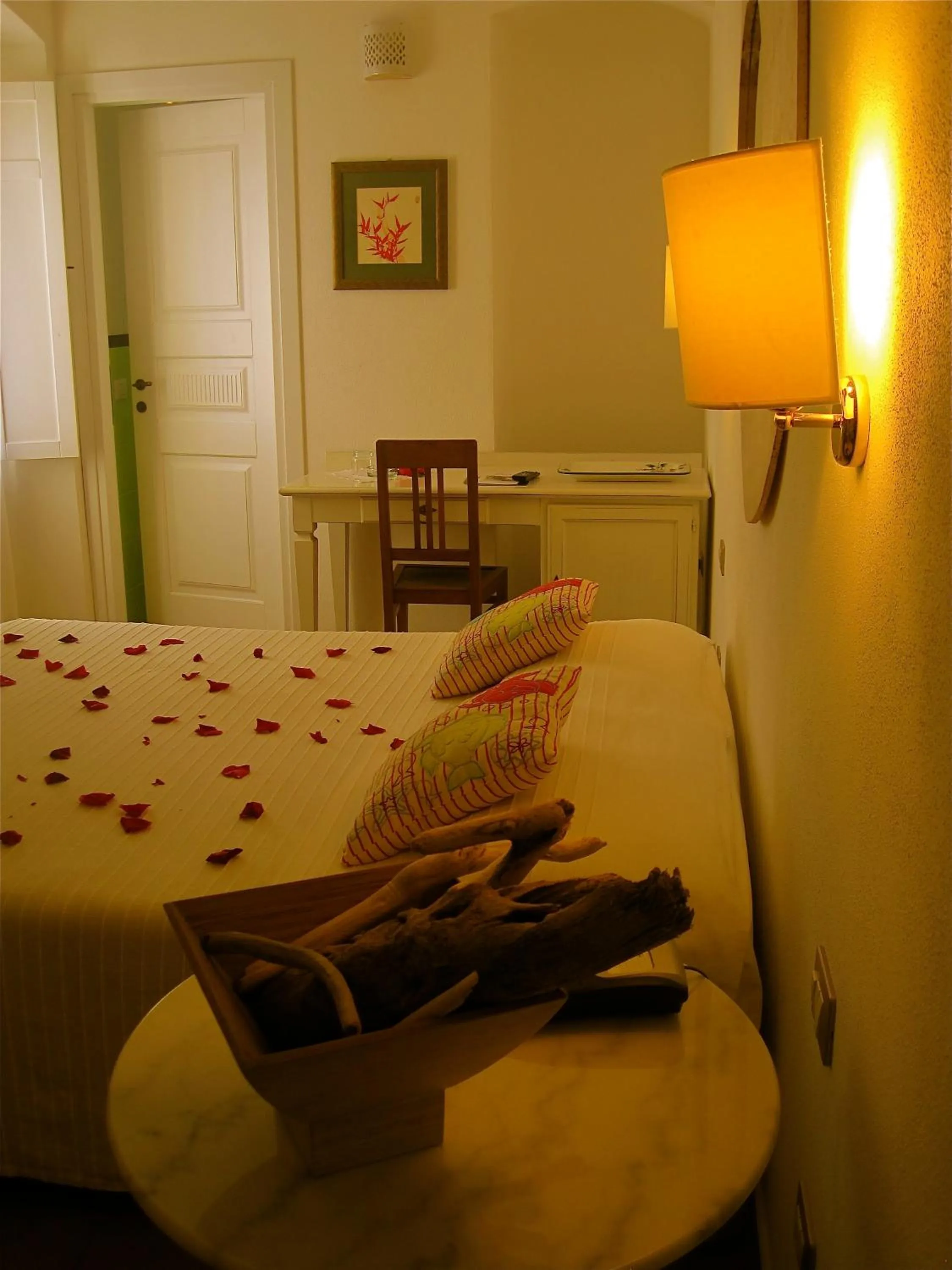 Bed in Hotel Villa Pimpina