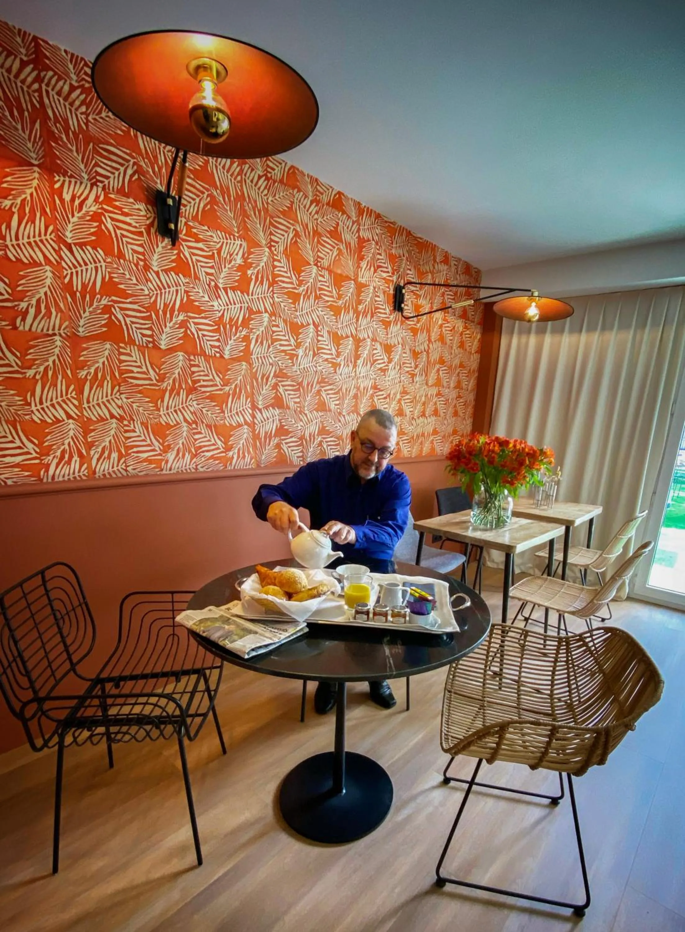 Continental breakfast in Hotel Molière