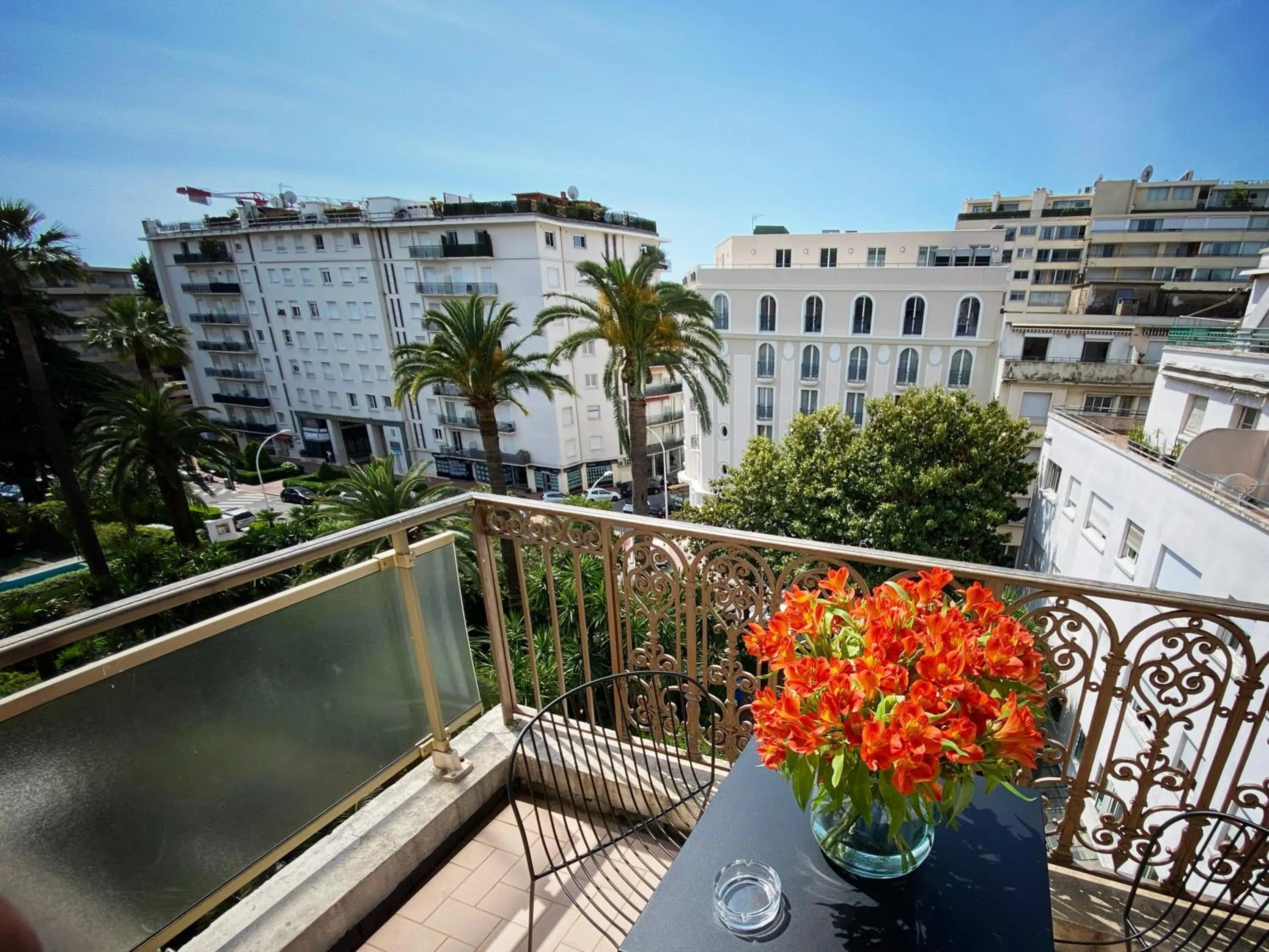 Balcony/Terrace in Hotel Molière