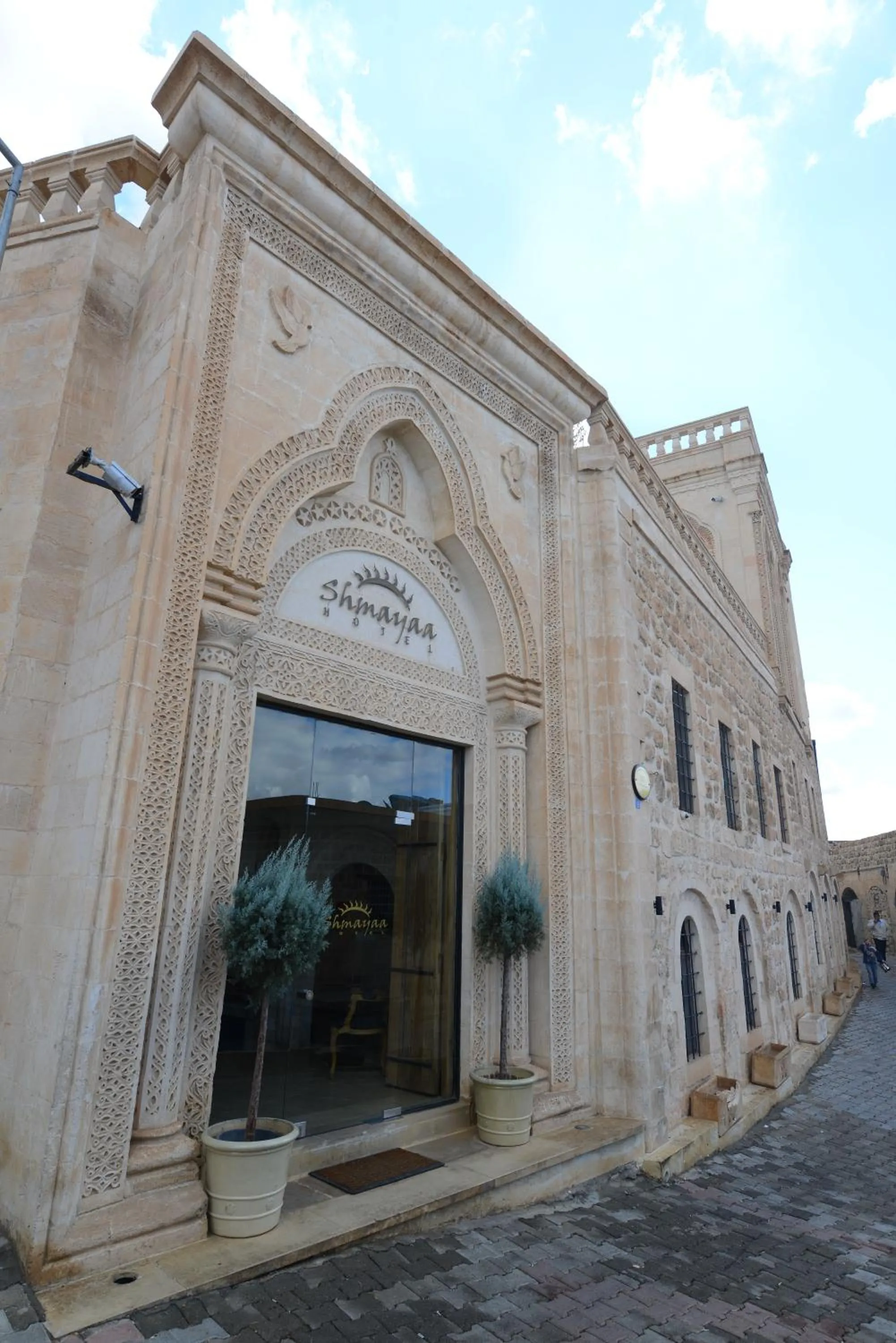 Facade/entrance in Shmayaa Hotel