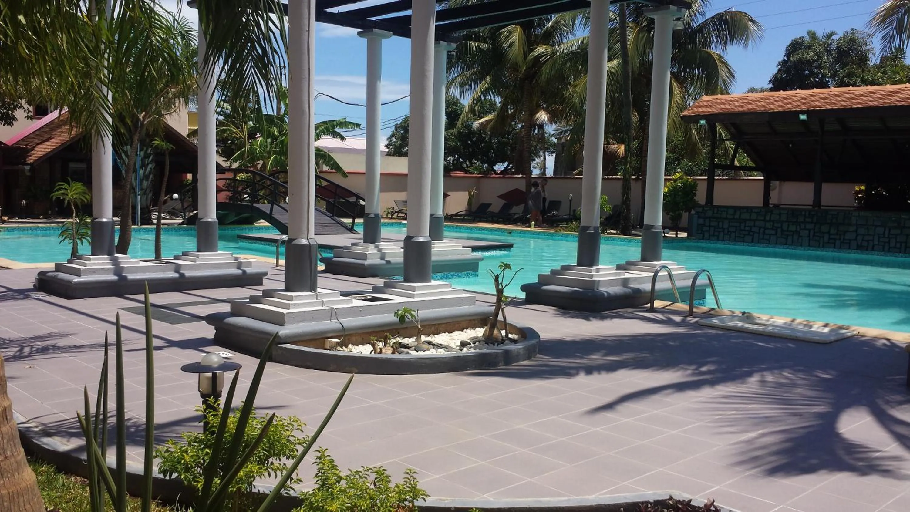 Garden in Le Grand Hôtel Diego