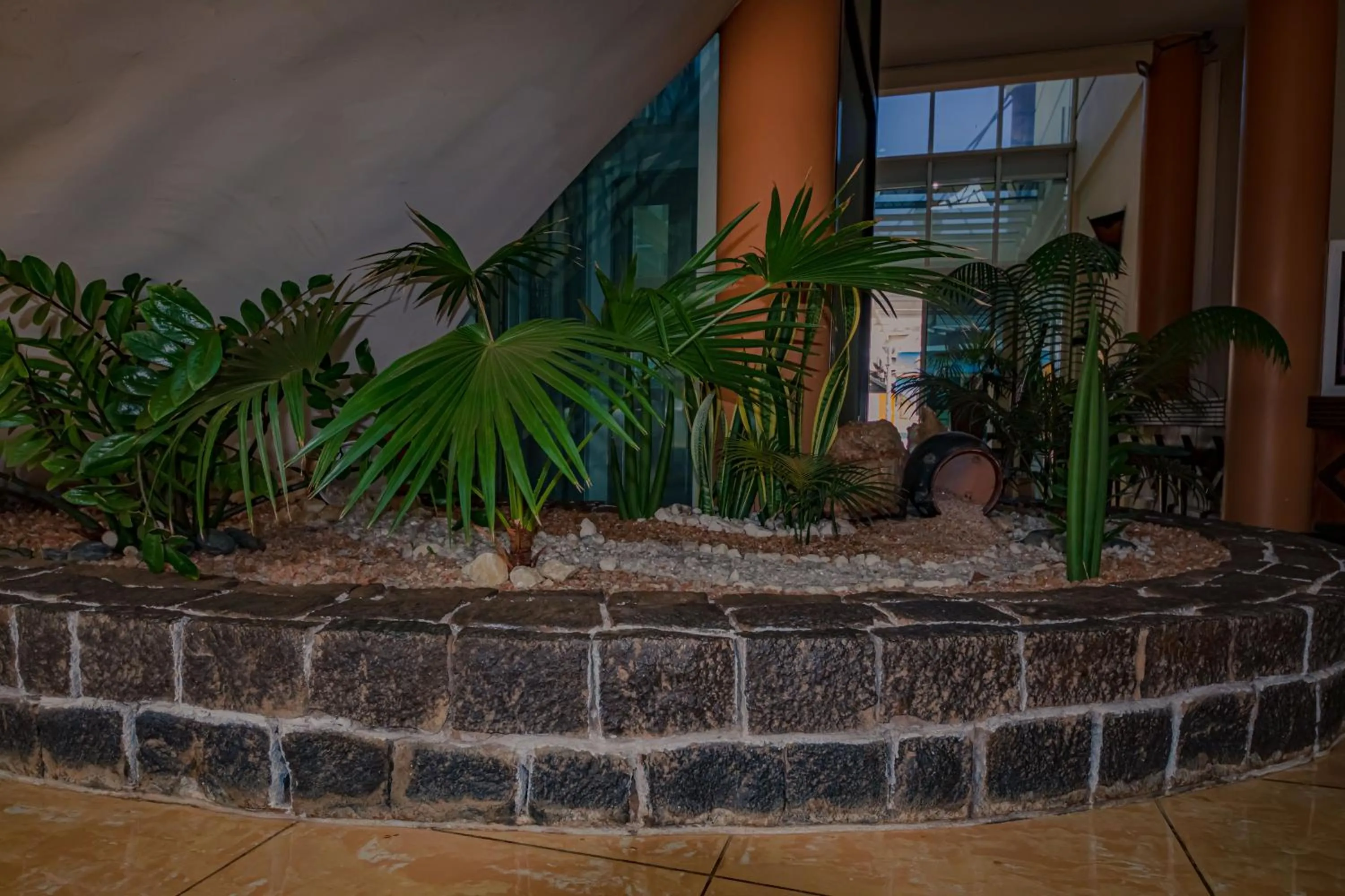 Garden in Le Grand Hôtel Diego