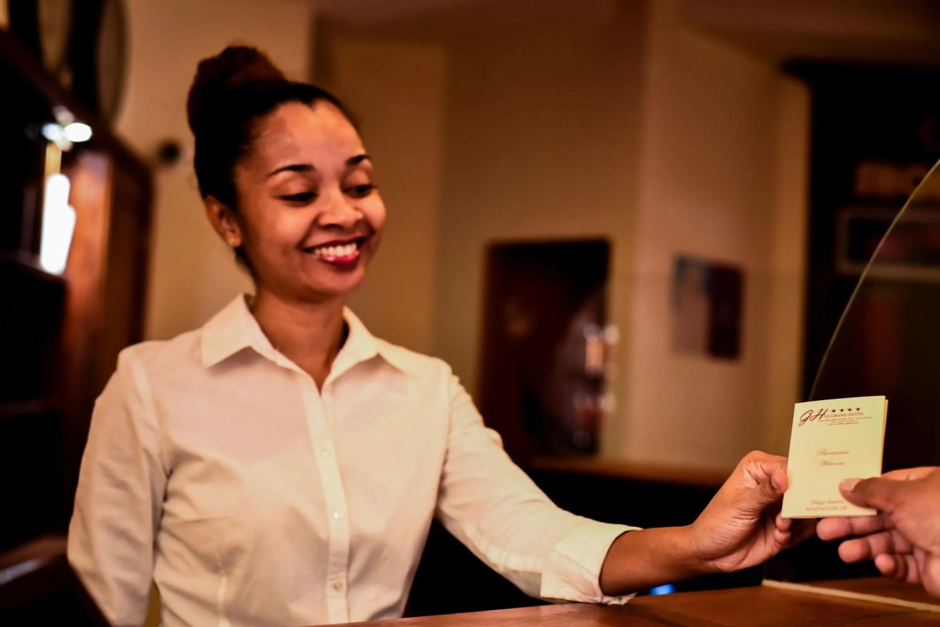 Lobby or reception in Le Grand Hôtel Diego