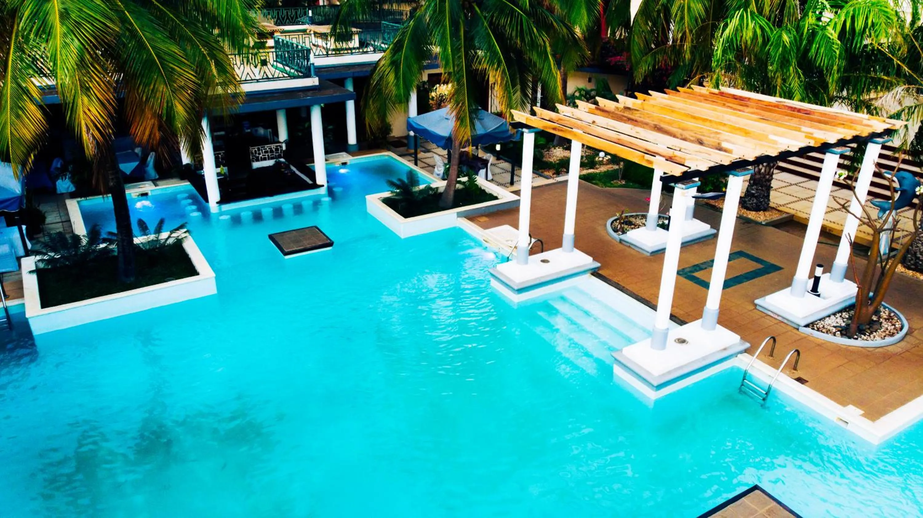 Bird's eye view in Le Grand Hôtel Diego